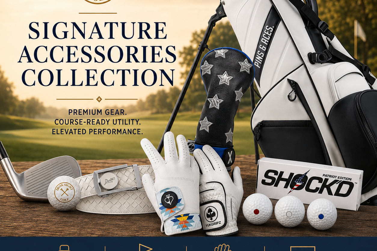 Hats Towels Accessories Collection for Style and Comfort - Iron Sight Golf
