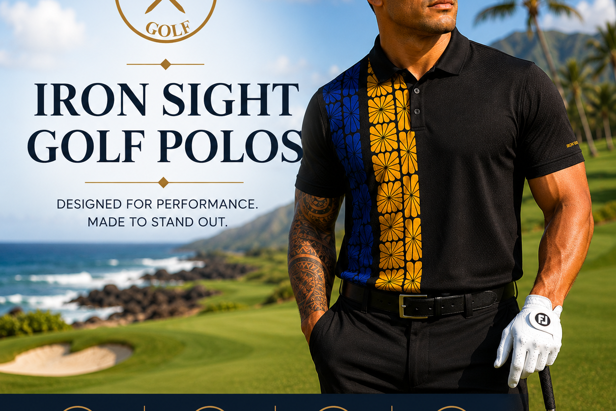 Polo Shirts for Men - Stylish and Comfortable Collection - Iron Sight Golf