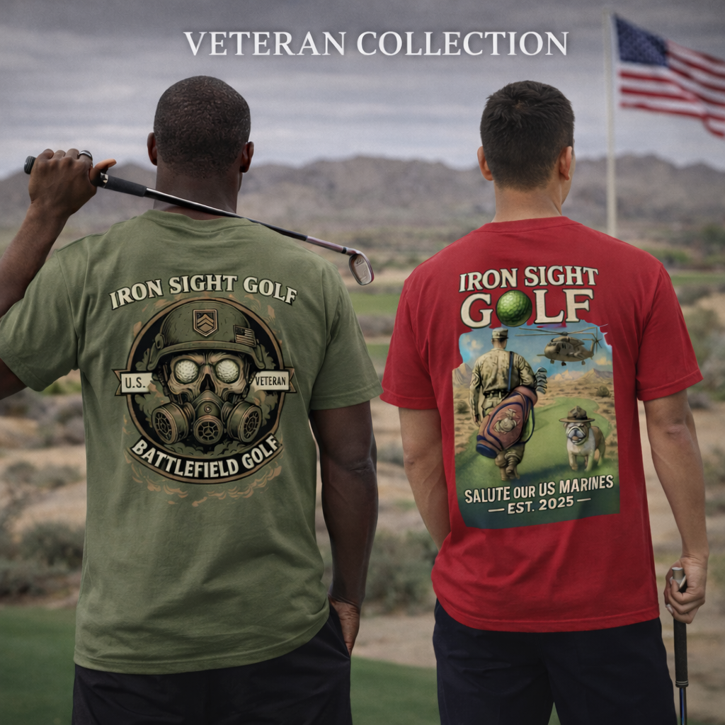 Veteran Apparel Collection - Honor Your Service in Style - Iron Sight Golf