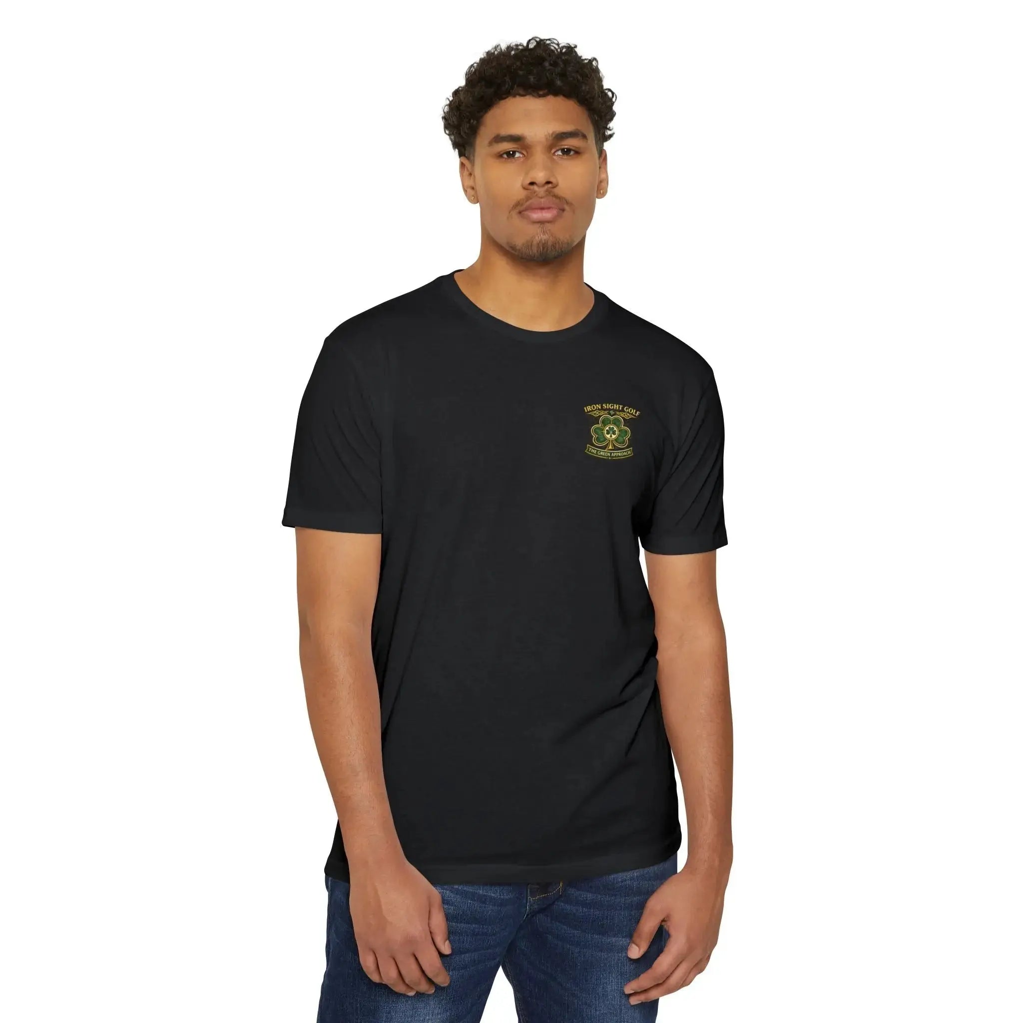 Green Approach Golf T-Shirt — Iron Sight 60/40 Next Level Printify
