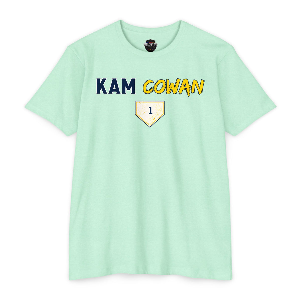 Kam Cowan baseball T-shirt product view 3