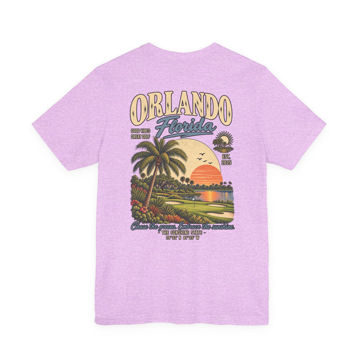 Orlando Florida Golf T-Shirt by Iron Sight Golf – product image 13