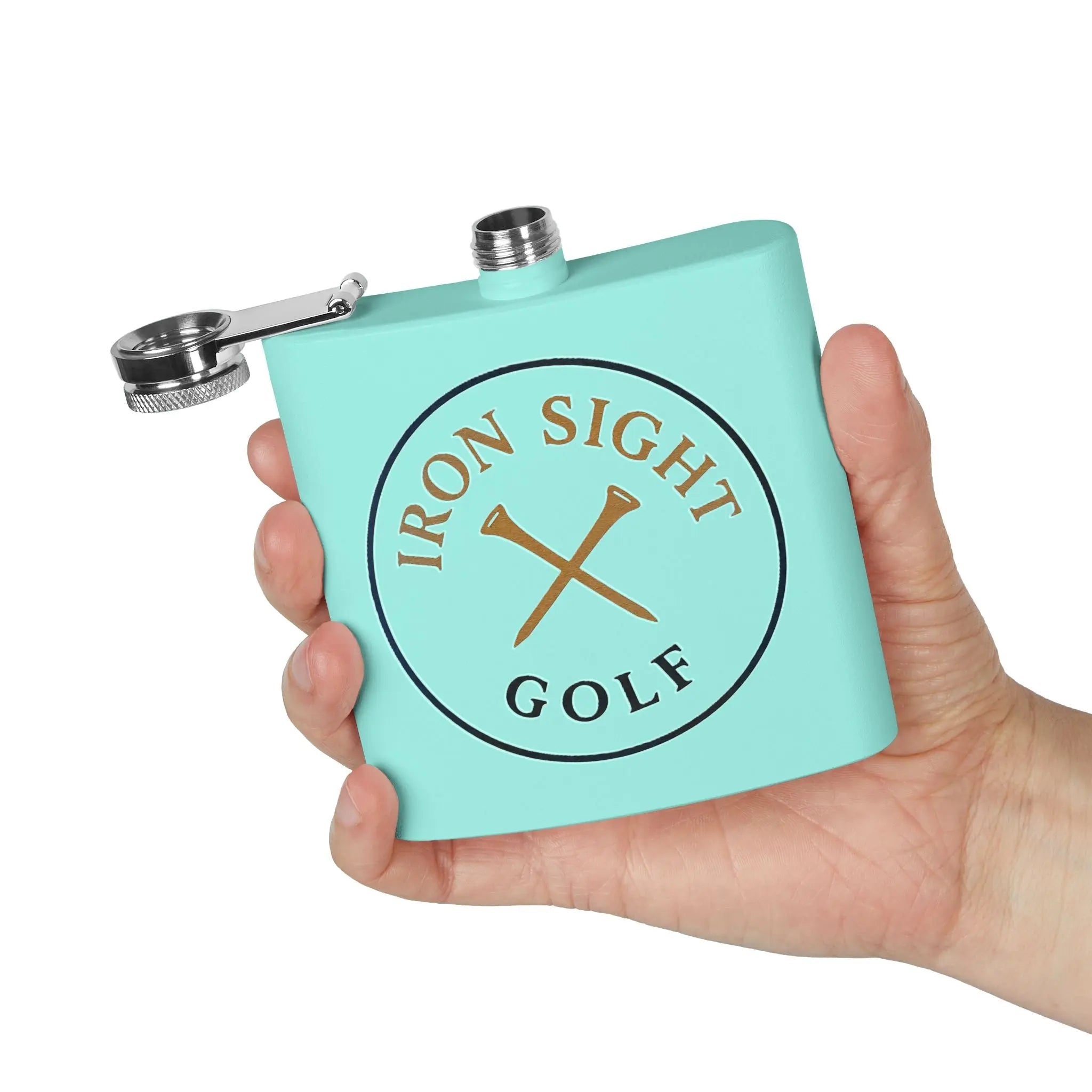 Iron Sight Golf Steel Flask - Iron Sight Golf