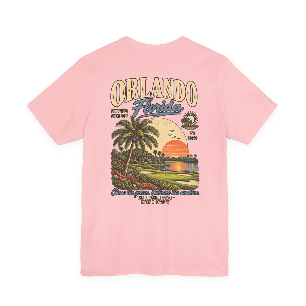 Orlando Florida Golf T-Shirt by Iron Sight Golf – product image 14