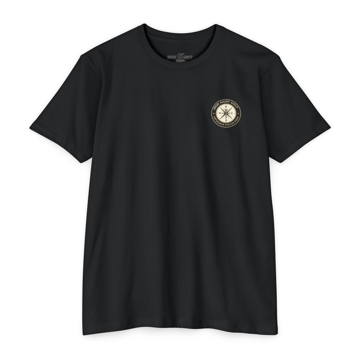 Pebble Beach Approach California coast golf lifestyle T-shirt by Iron Sight Golf