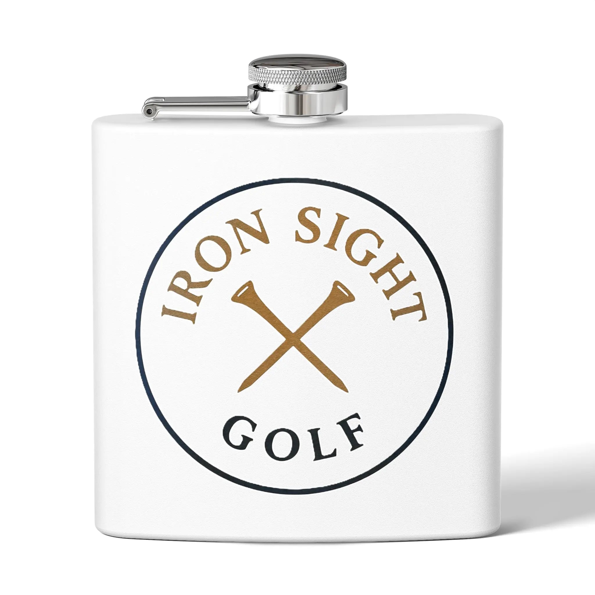 Iron Sight Golf Steel Flask - Iron Sight Golf