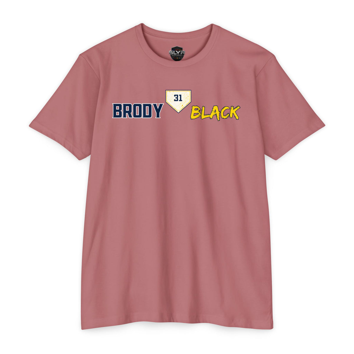 Brody Black #31 baseball T-shirt product view 9