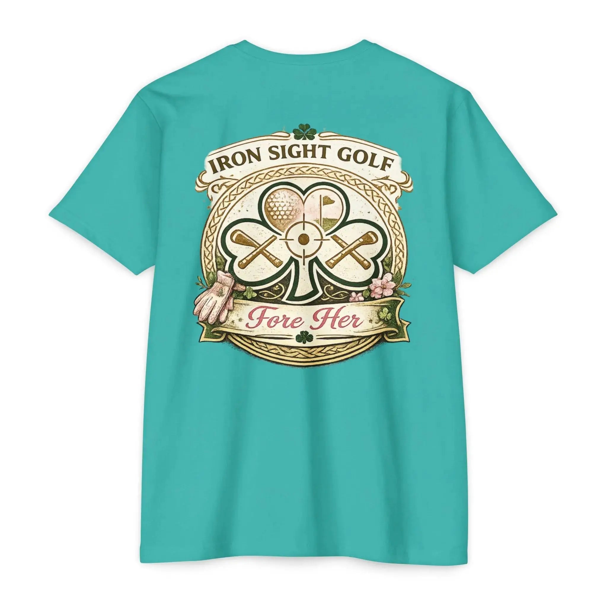 Fore Her Luck Golf Tee - Iron Sight 60/40 Next Level T-Shirt Printify