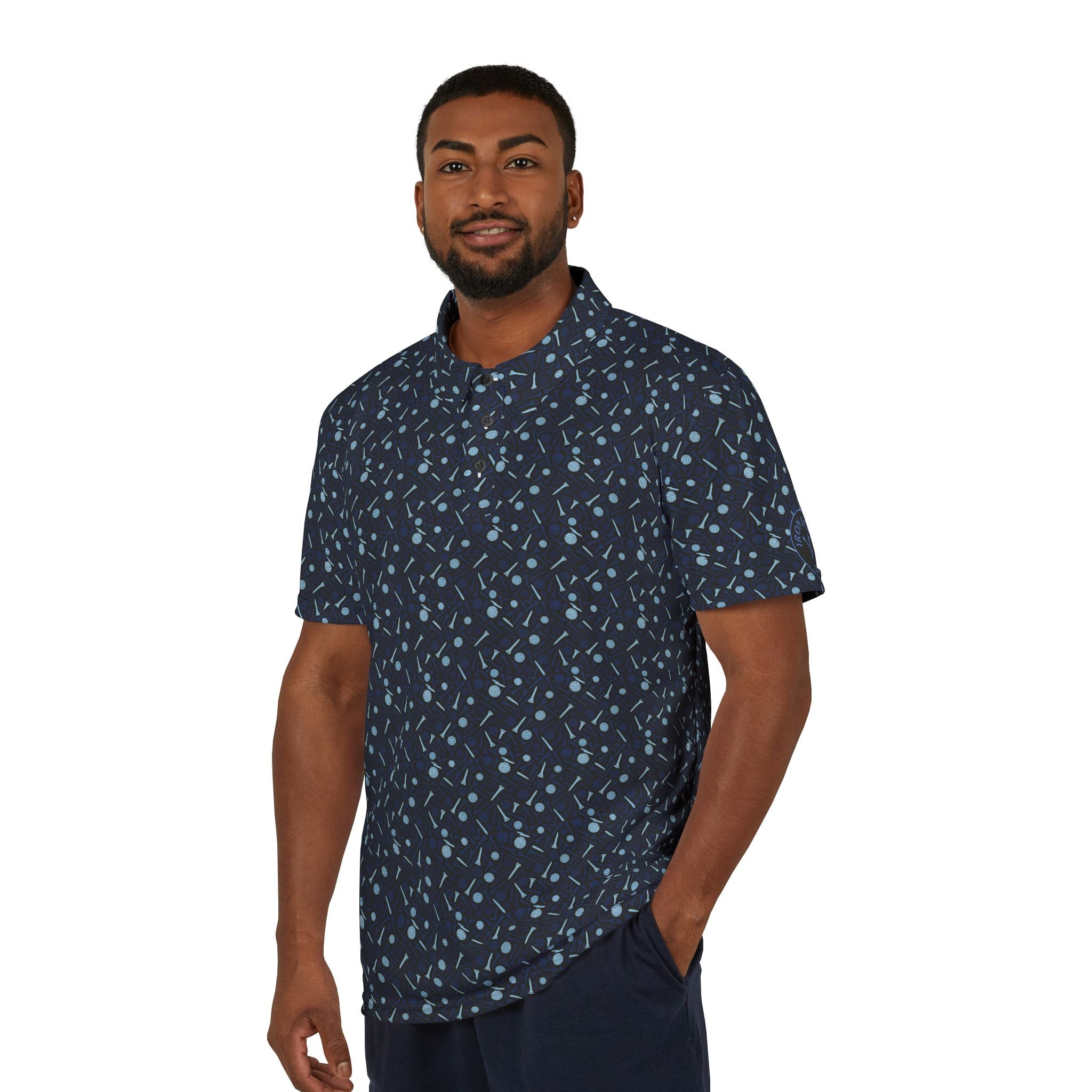 Iron Sight Golf “Blue Balls” Polo Shirt - Iron Sight Golf