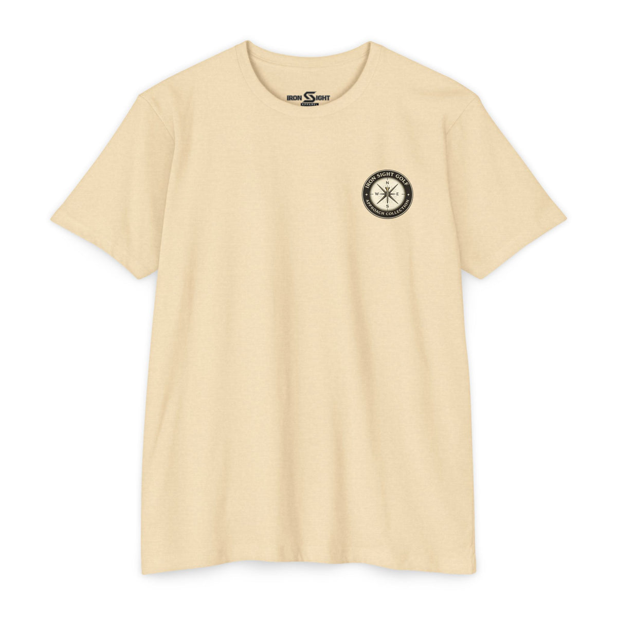Pebble Beach Approach California coast golf lifestyle T-shirt by Iron Sight Golf