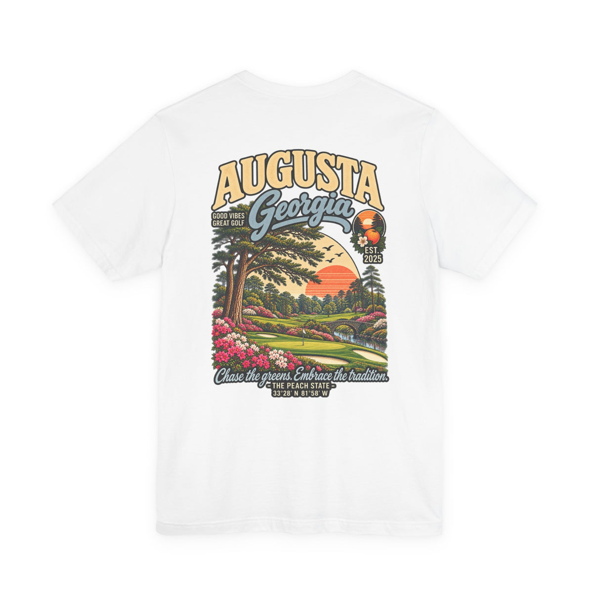 Augusta Georgia Golf T-Shirt by Iron Sight Golf – product image 11