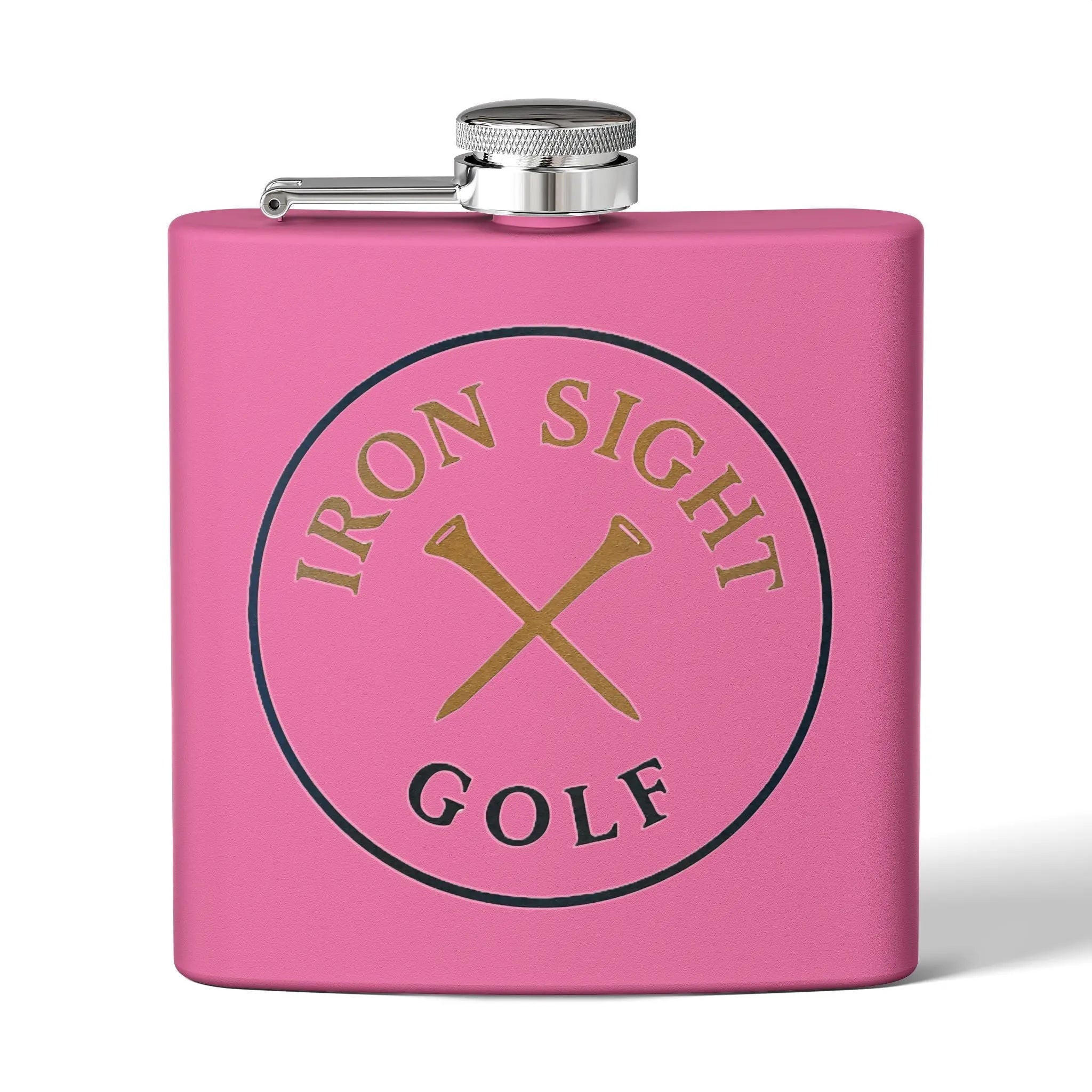 Iron Sight Golf Steel Flask - Iron Sight Golf
