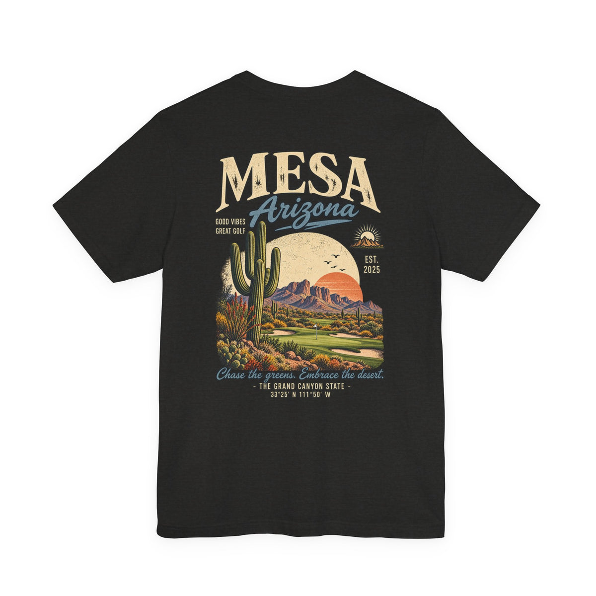 Mesa Arizona Golf T-Shirt by Iron Sight Golf – product image 11