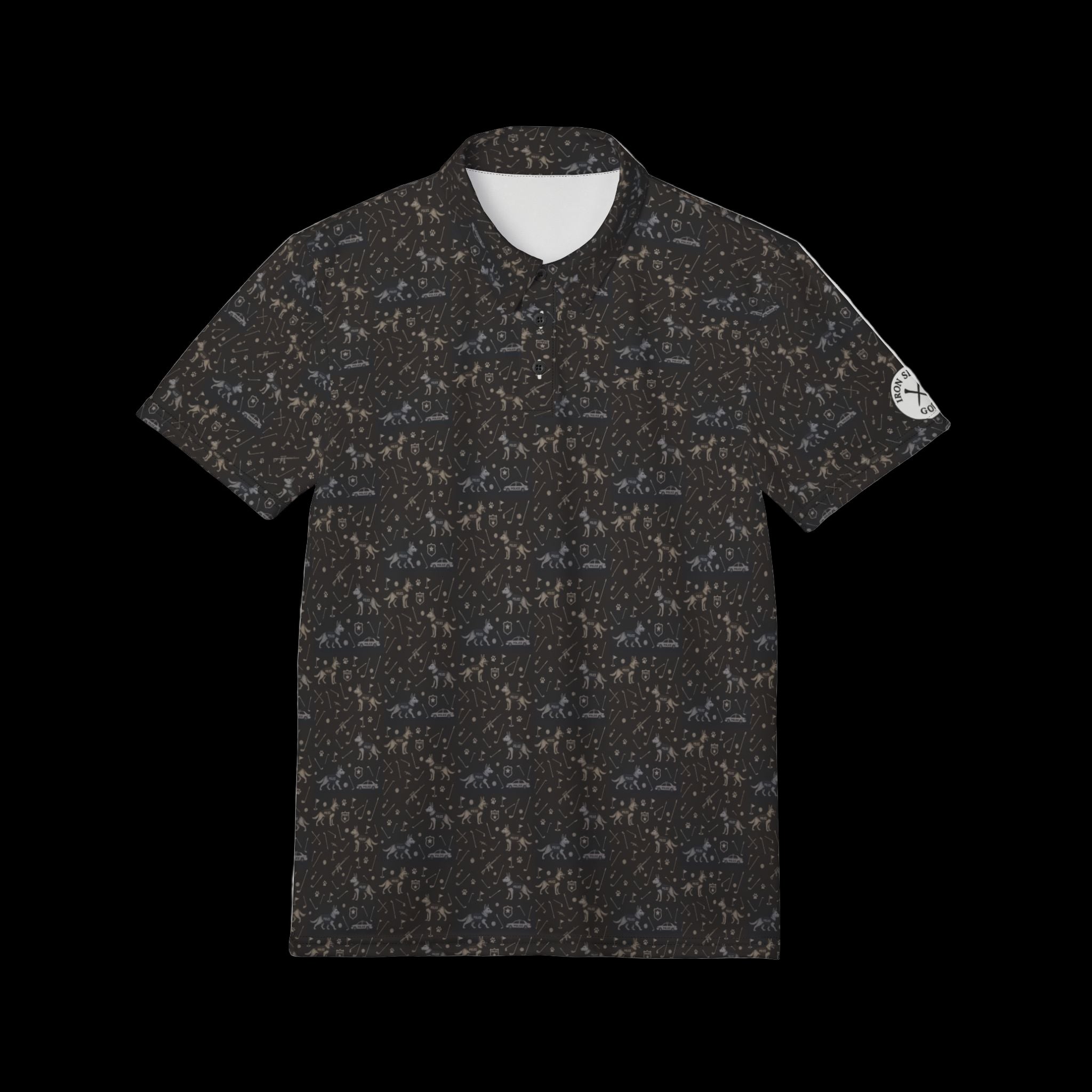 K9 Caddie Polyester Polo - Iron Sight Golf