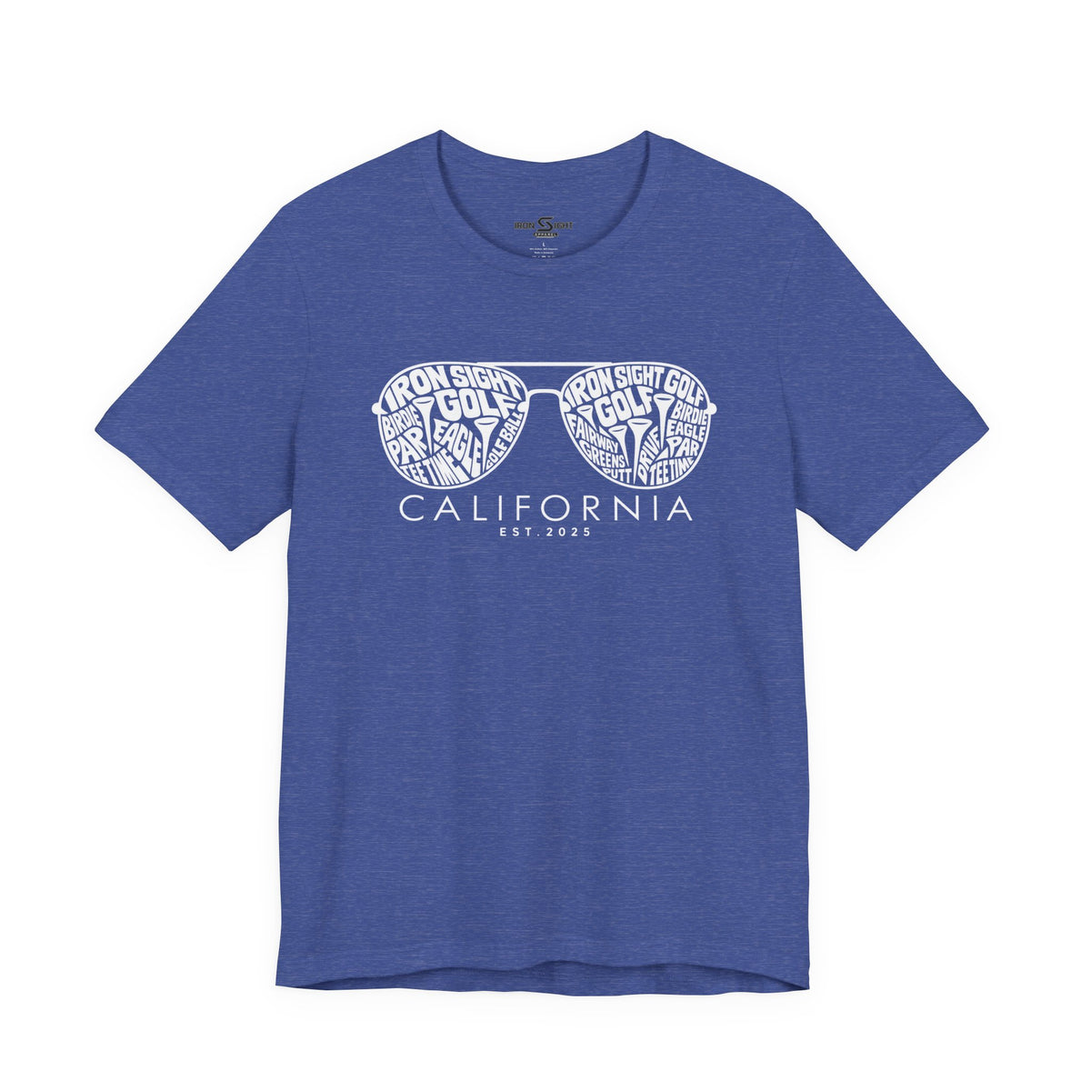 Iron Sight Golf California Sunglasses Graphic T-Shirt by Iron Sight Golf – product image 3