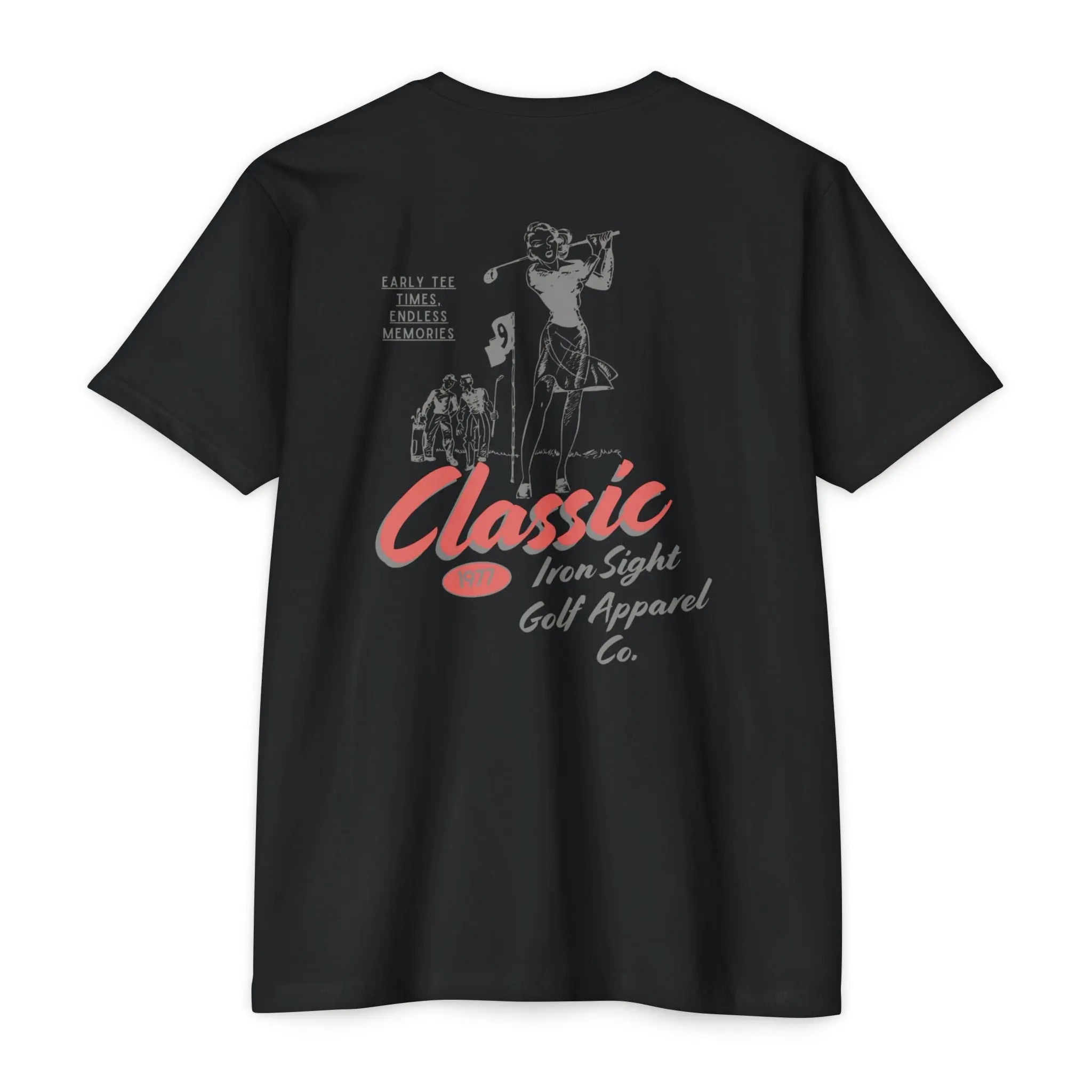 1977 Iron Sight Golf Tee - Vintage Golf T-Shirt - image 1