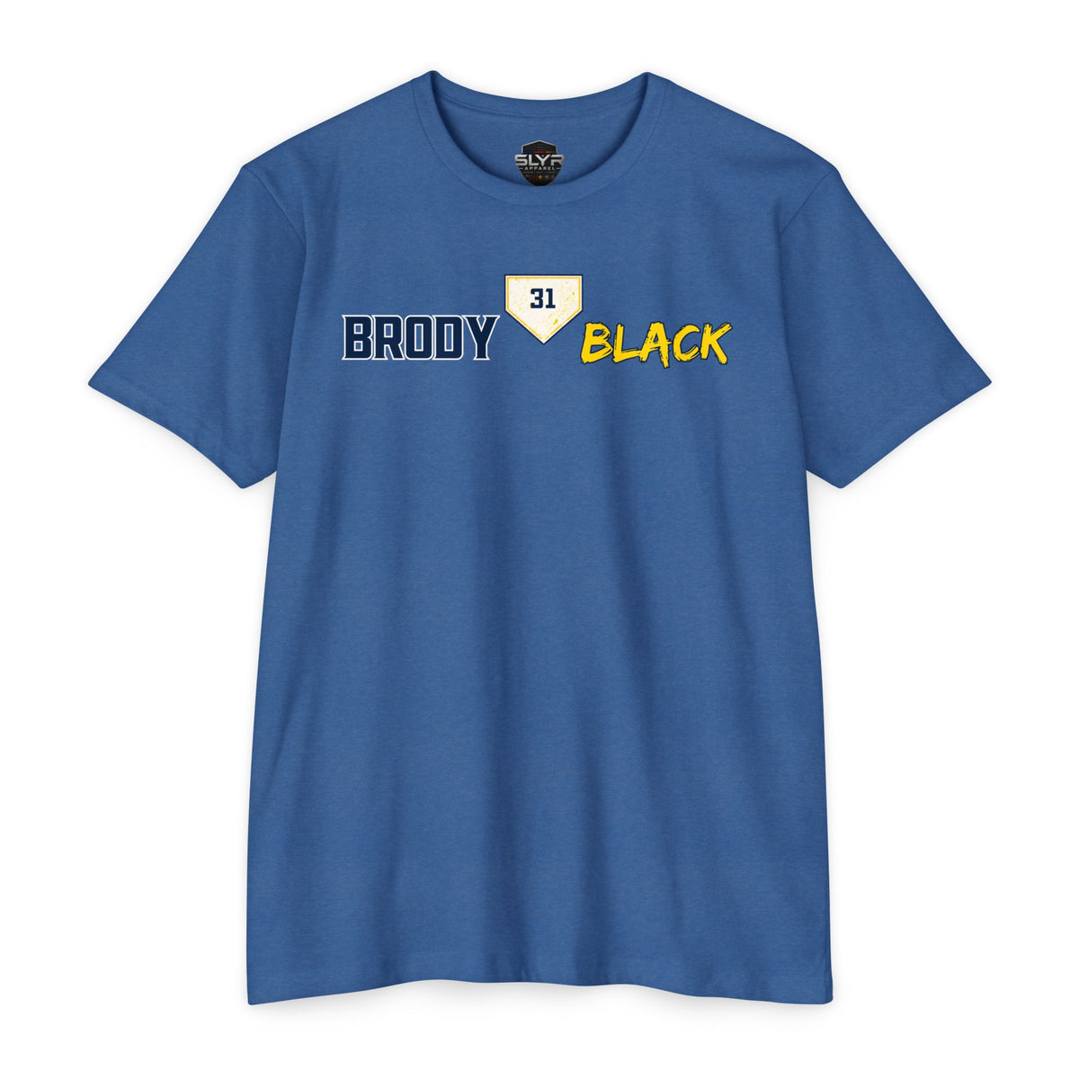 Brody Black #31 baseball T-shirt product view 7