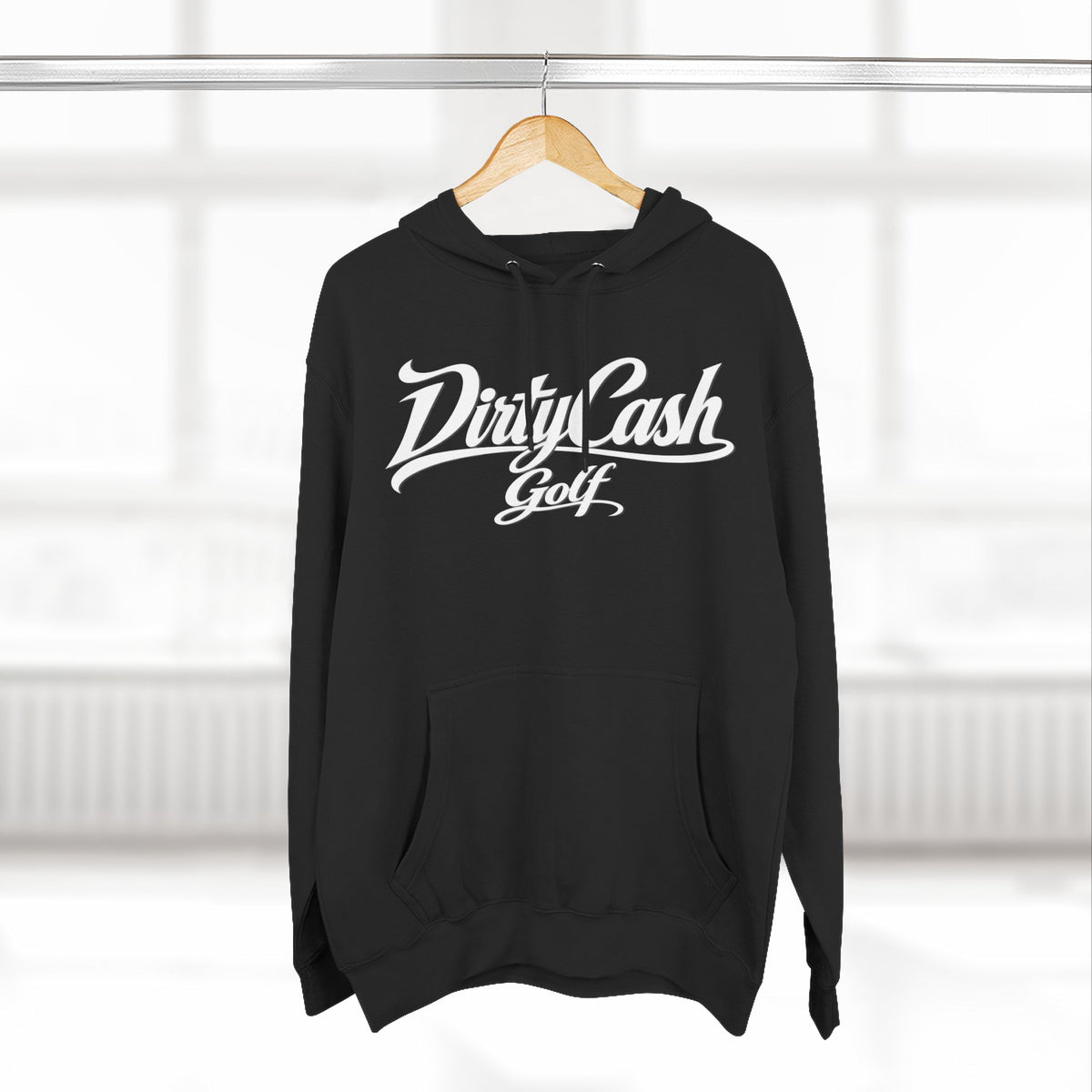 Dirty Cash Golf Vintage Script pullover hoodie by Iron Sight Golf