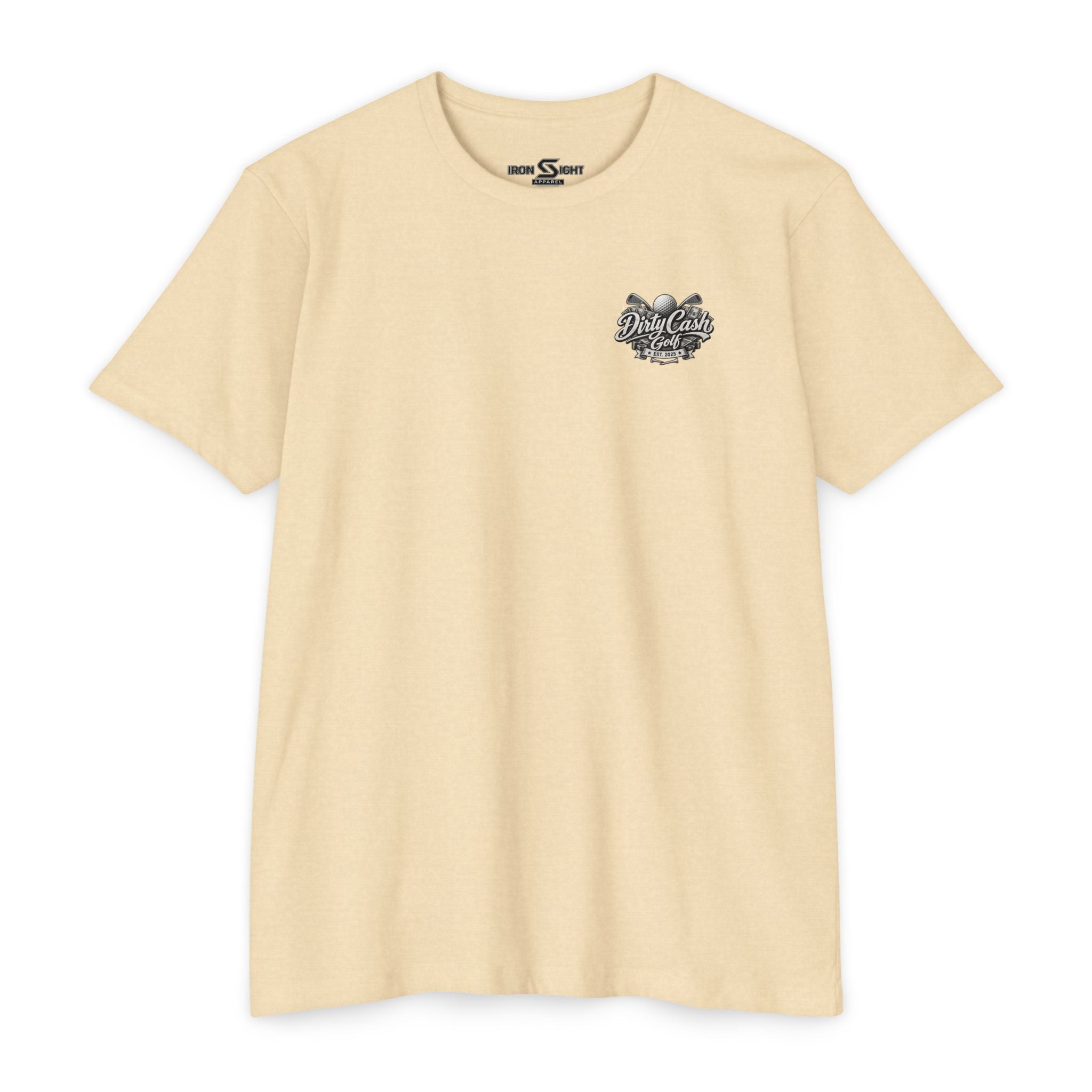 Dirty Cash Golf Pay Up Sucka golf T-shirt by Iron Sight Golf