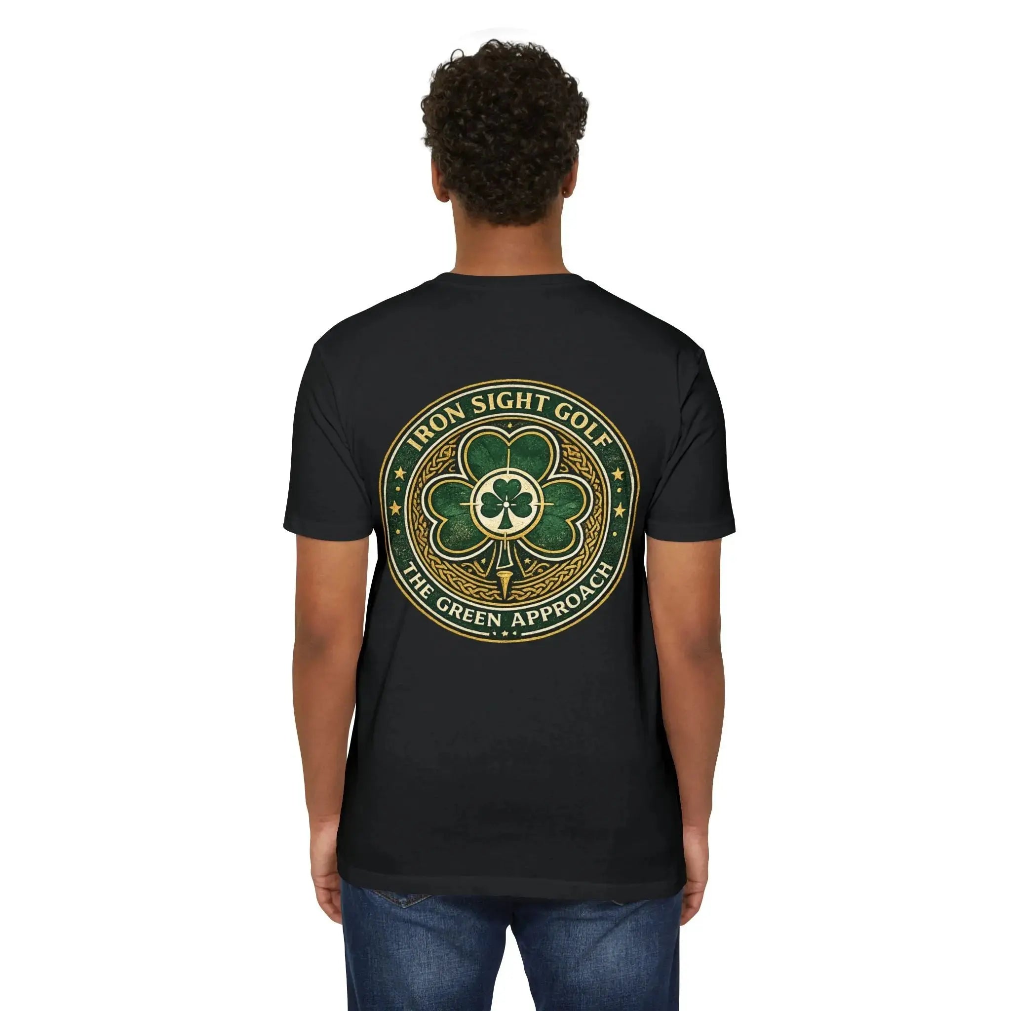 Green Approach Golf T-Shirt — Iron Sight 60/40 Next Level Printify