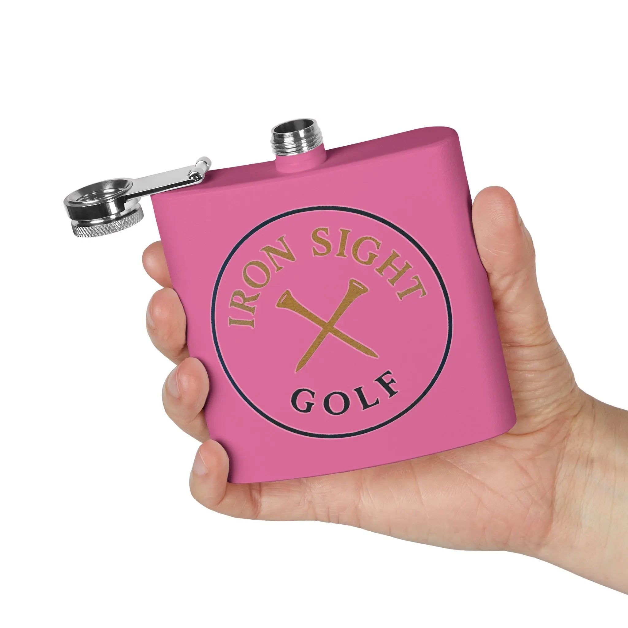 Iron Sight Golf Steel Flask - Iron Sight Golf