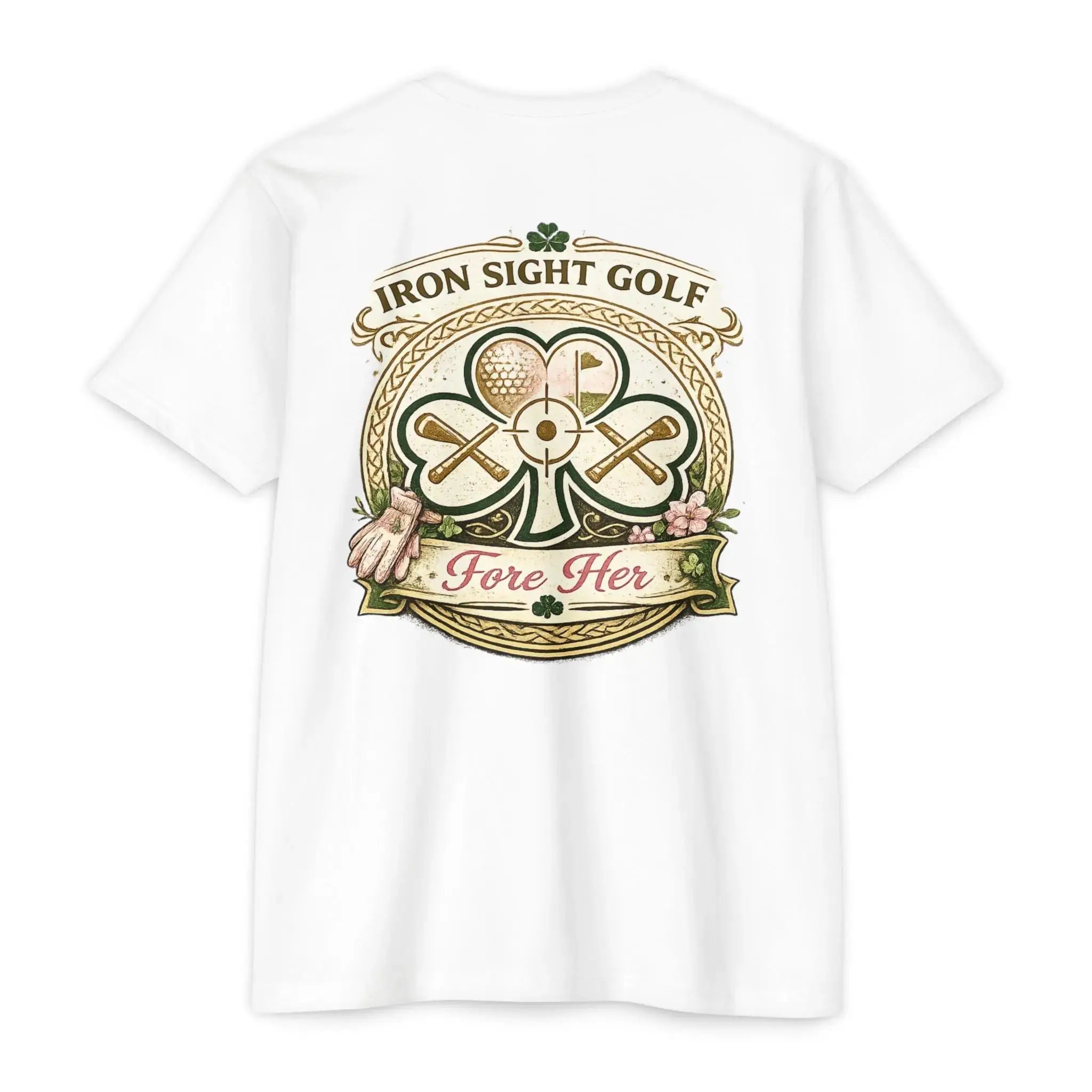 Fore Her Luck Golf Tee - Iron Sight 60/40 Next Level T-Shirt Printify