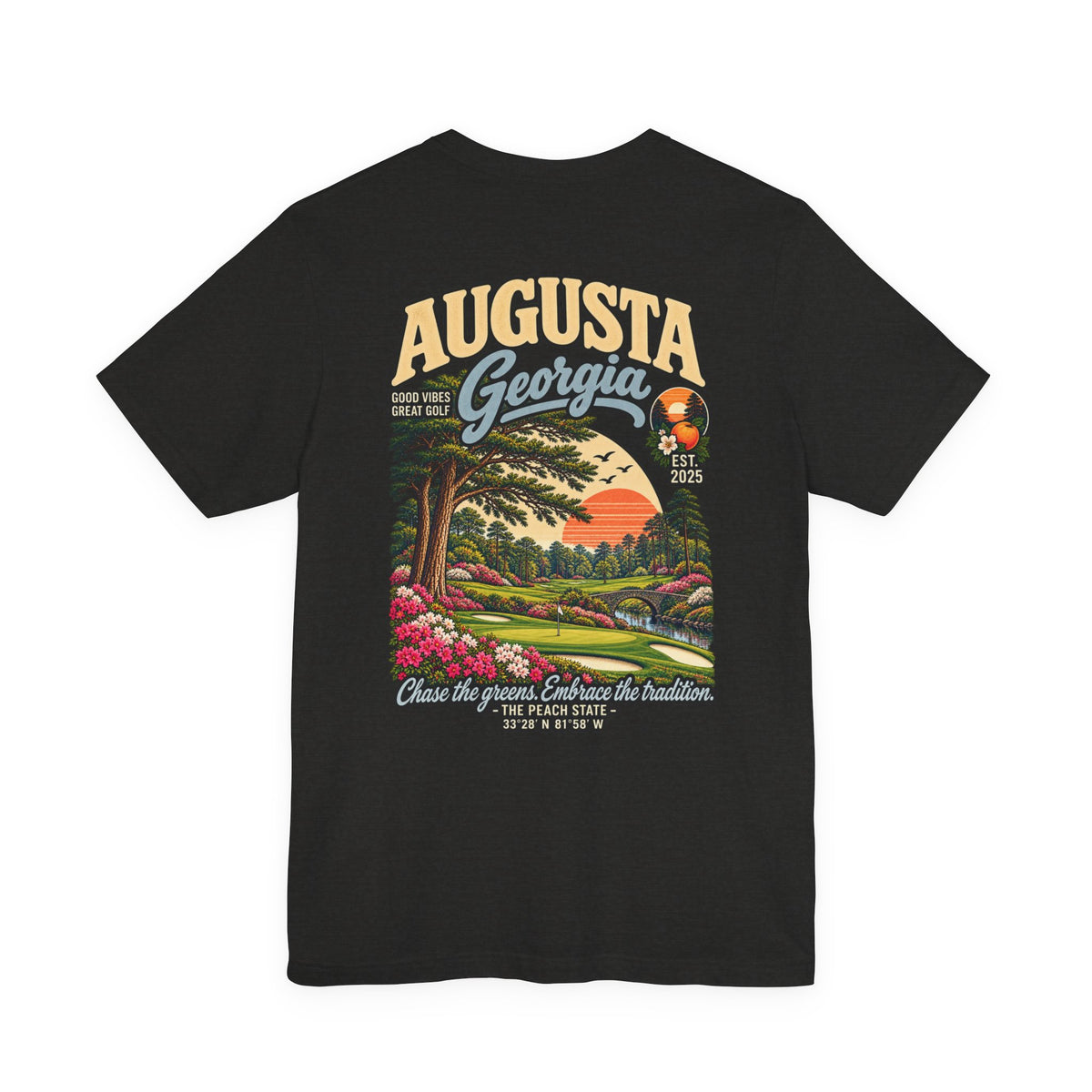 Augusta Georgia Golf T-Shirt by Iron Sight Golf – product image 1