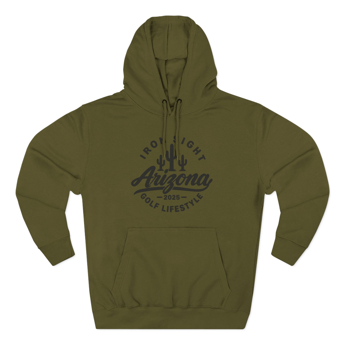 Arizona 2025 Golf Lifestyle Fleece Hoodie by Iron Sight Golf – product view 5