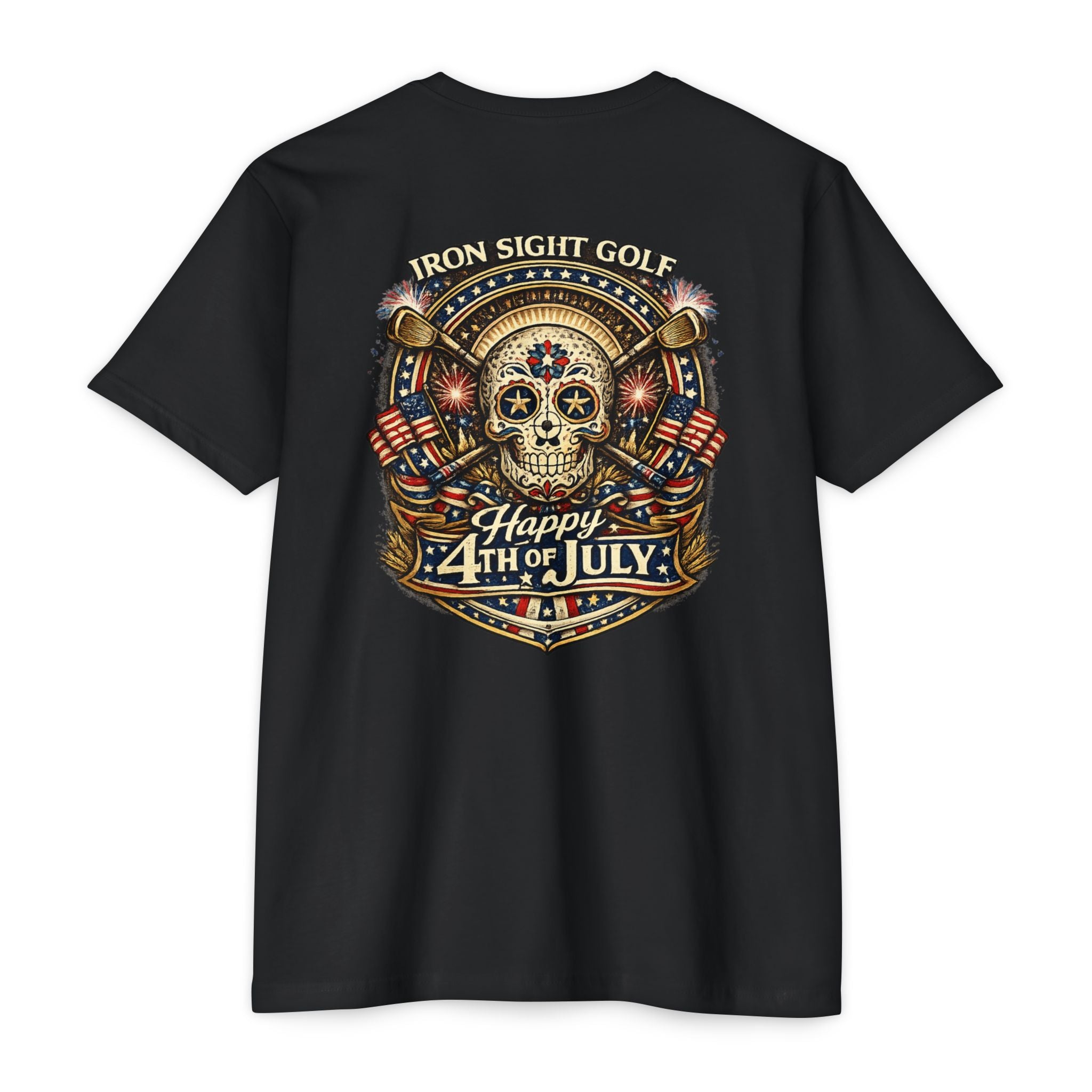 4th of July American Freedom Golf T-Shirt - Iron Sight Golf - image 1