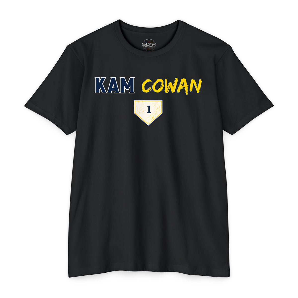 Kam Cowan baseball T-shirt product view 8