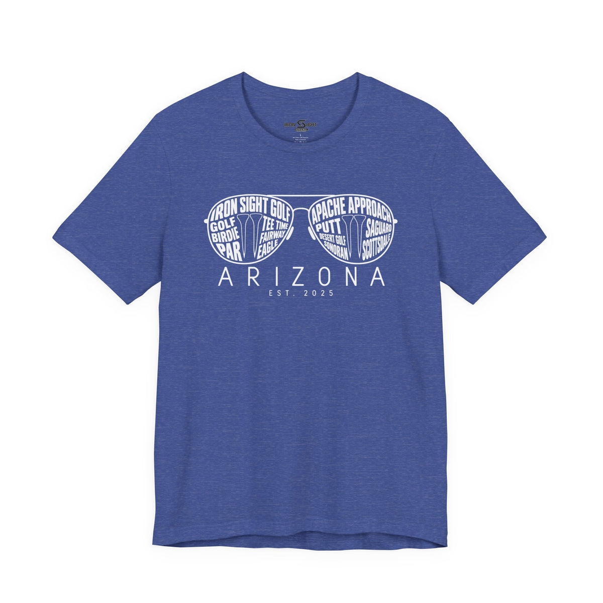Iron Sight Golf Arizona Sunglasses Graphic T-Shirt by Iron Sight Golf – product image 3