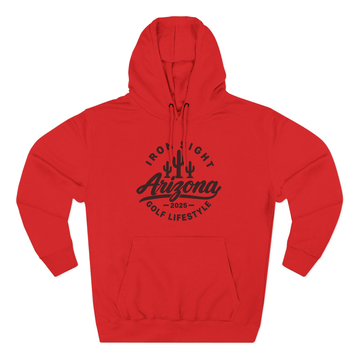 Arizona 2025 Golf Lifestyle Fleece Hoodie by Iron Sight Golf – product view 2