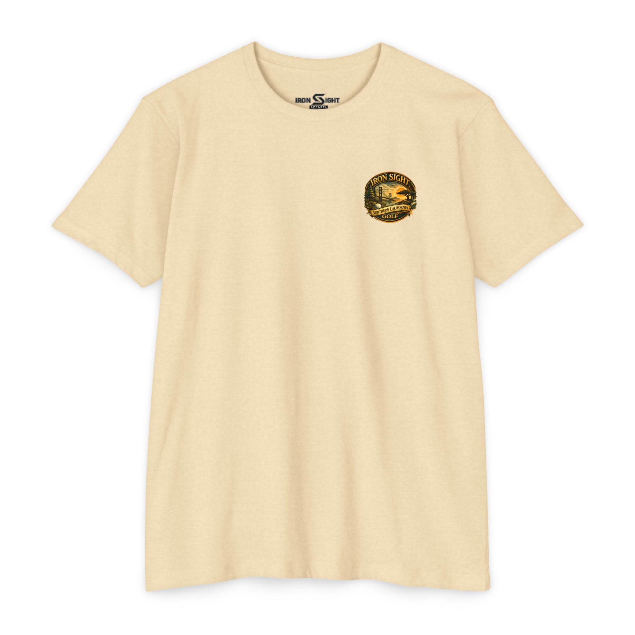 Northern California golf T-shirt by Iron Sight Golf