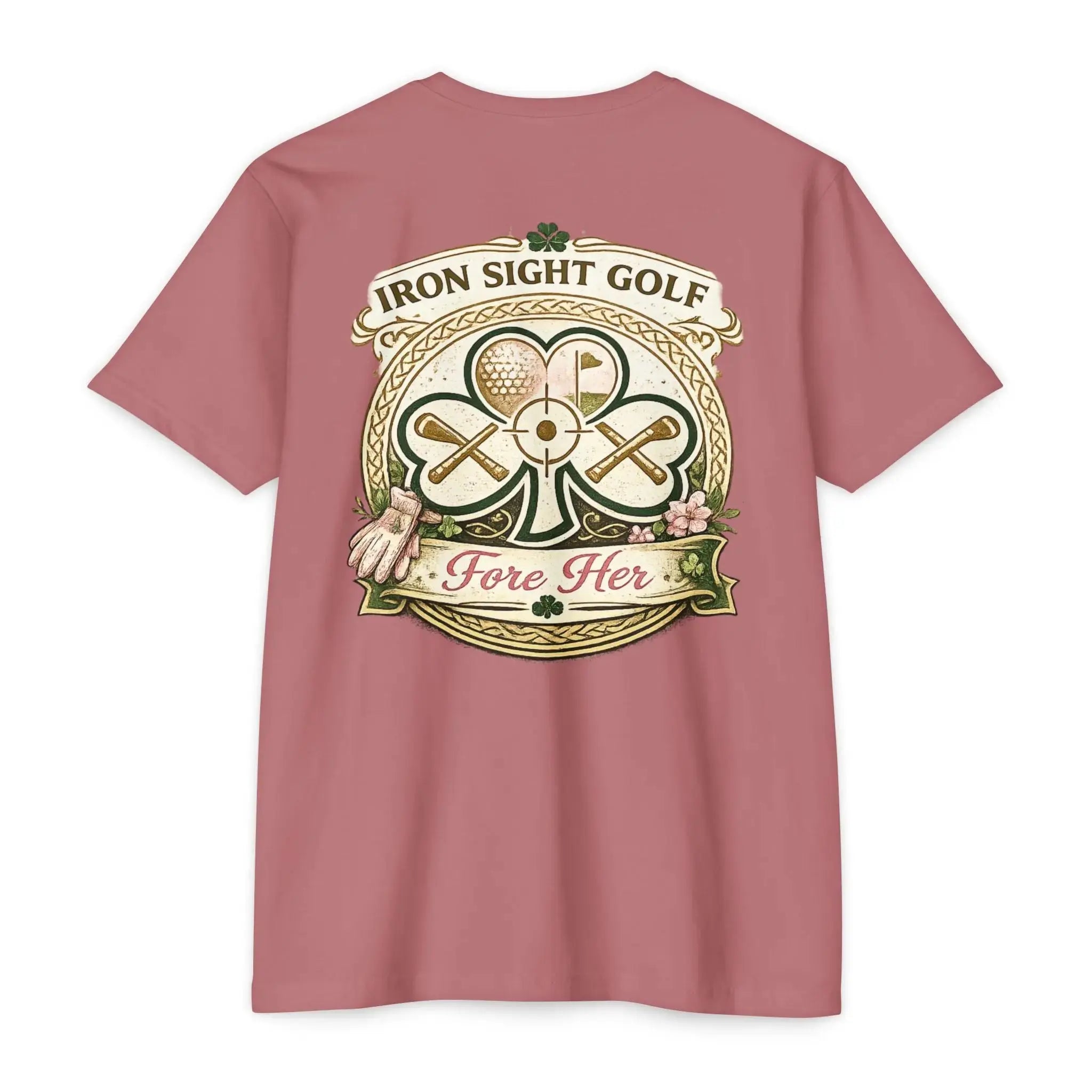Fore Her Luck Golf Tee - Iron Sight 60/40 Next Level T-Shirt Printify