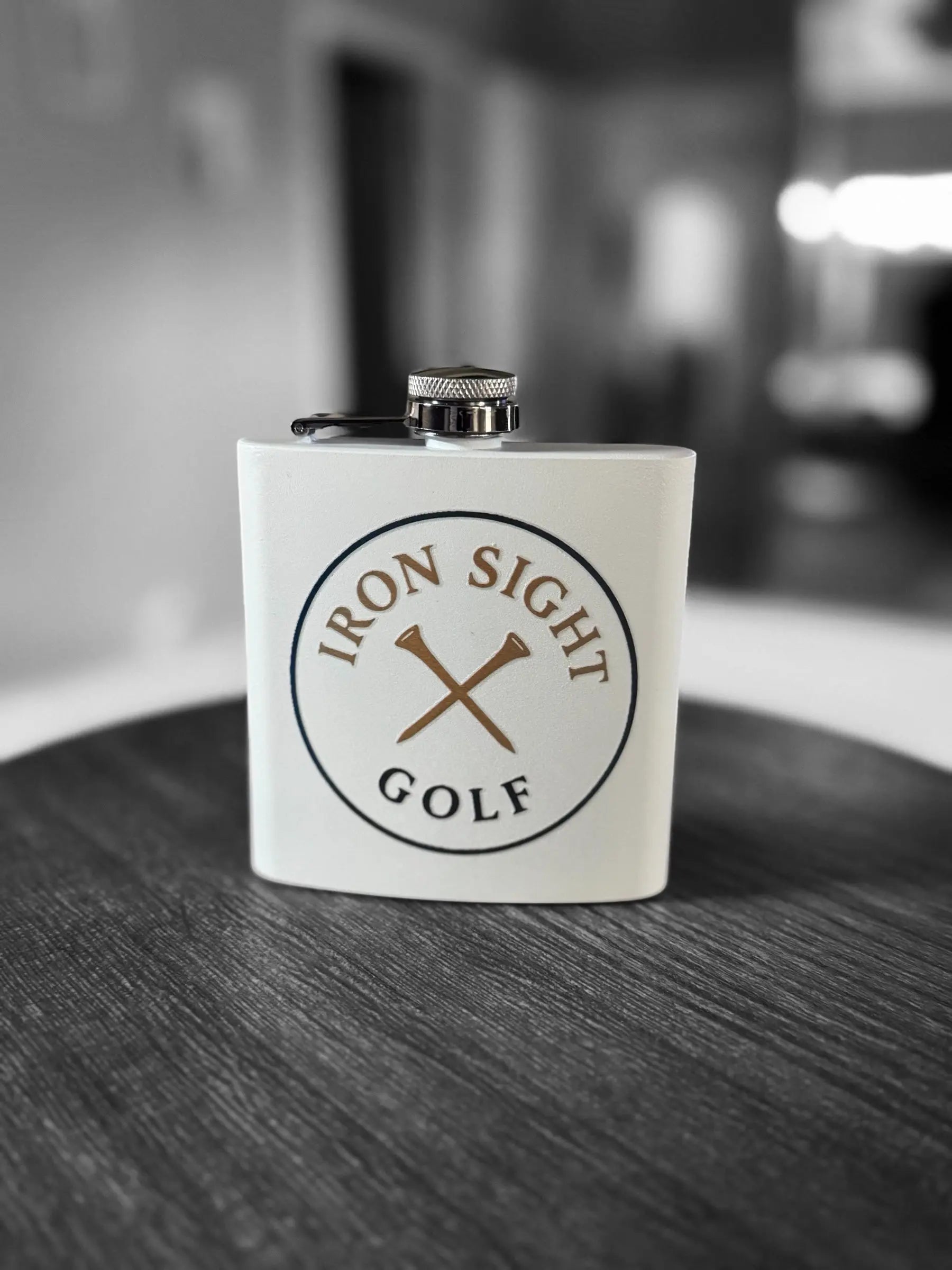 Iron Sight Golf Steel Flask - Iron Sight Golf