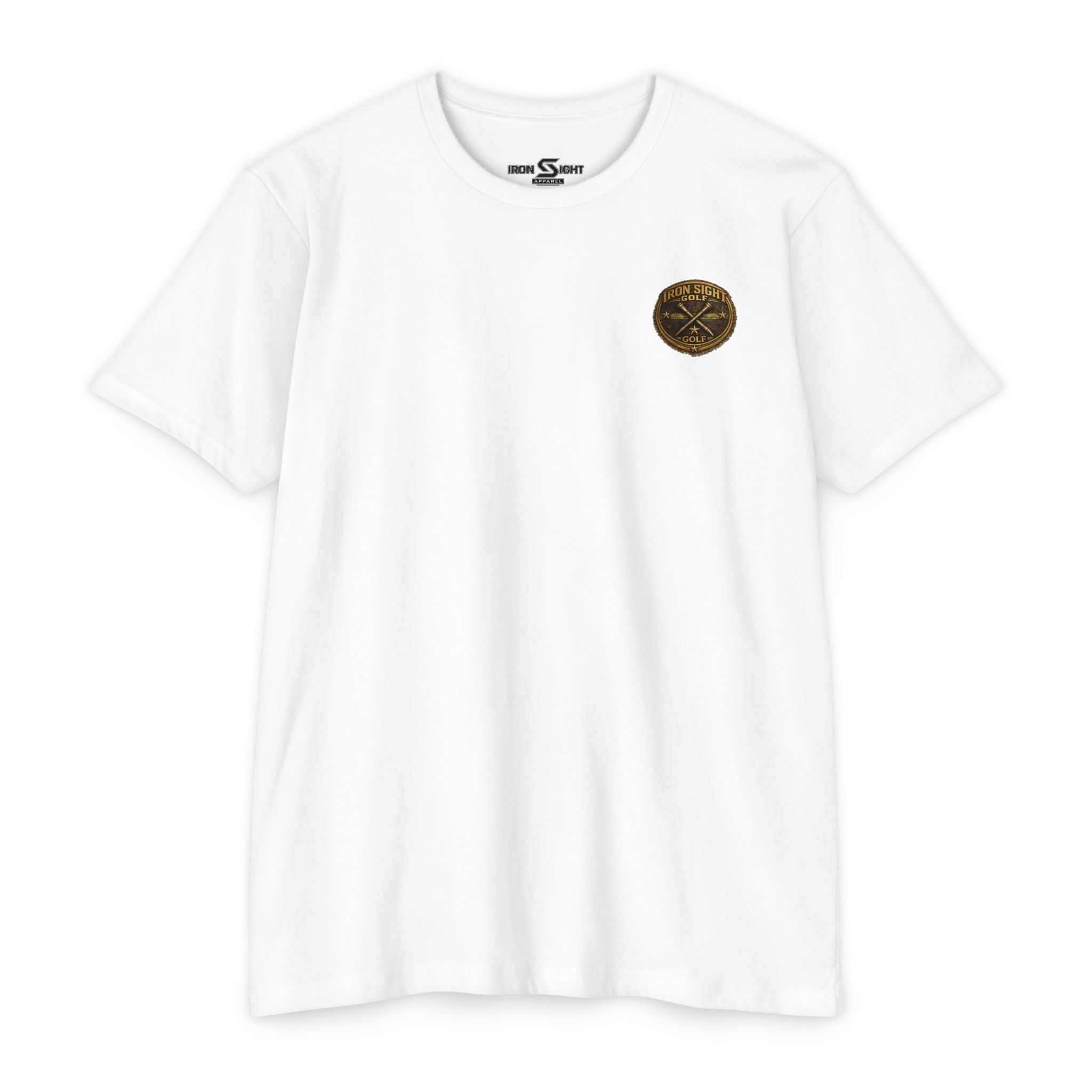 Battlefield Golf US Veteran T-Shirt with Skull Helmet and Golf Ball Eyes - image 3
