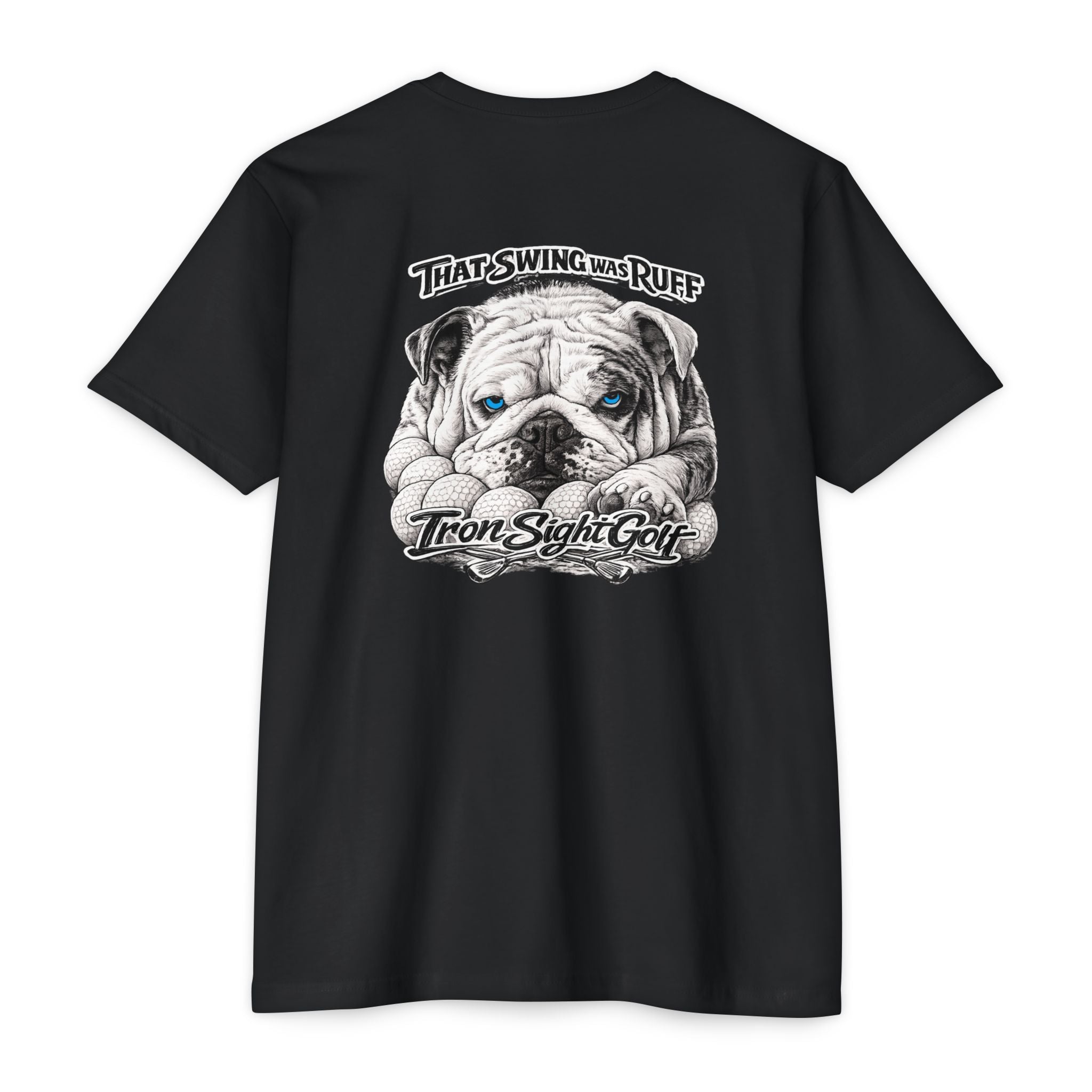 Bulldog Golf T-Shirt That Swing Was Ruff - image 1
