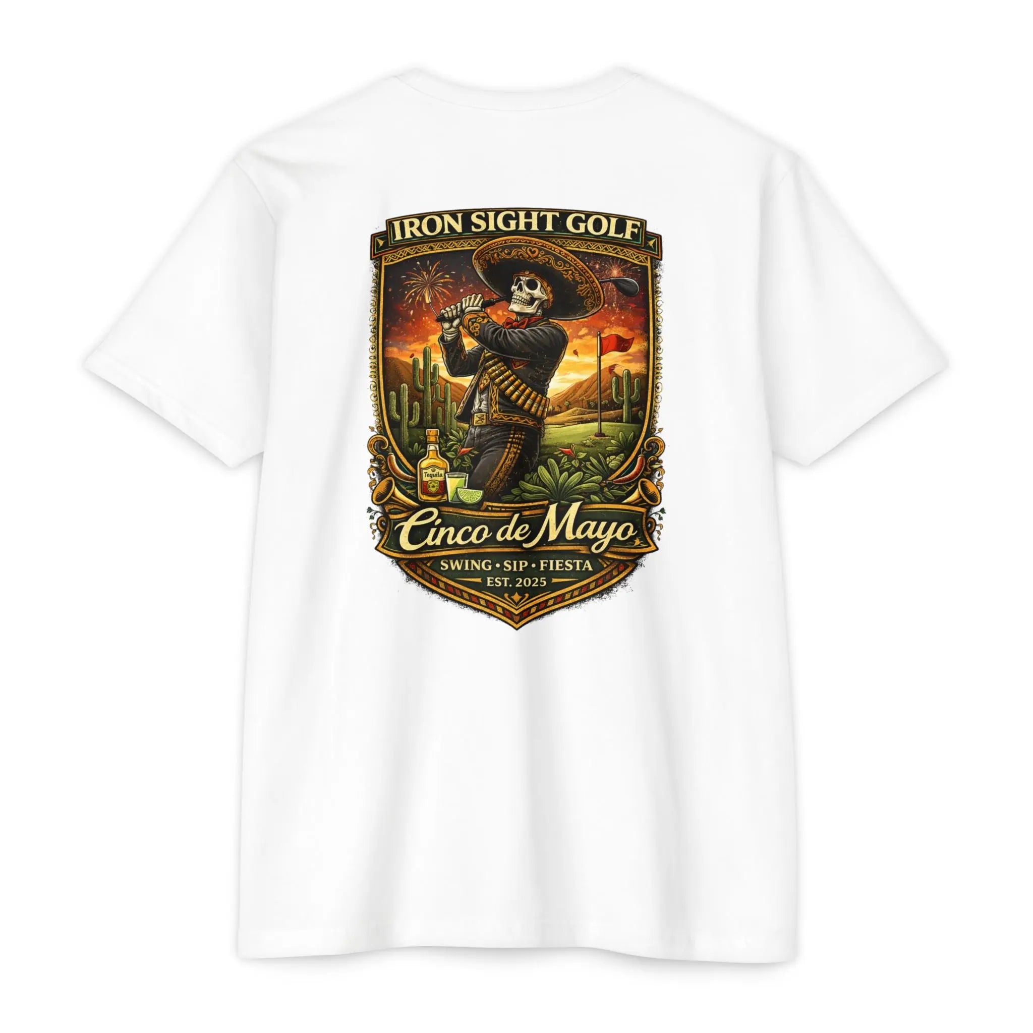 Cinco de Mayo The Iron Sight Golf Way T-Shirt - image 7