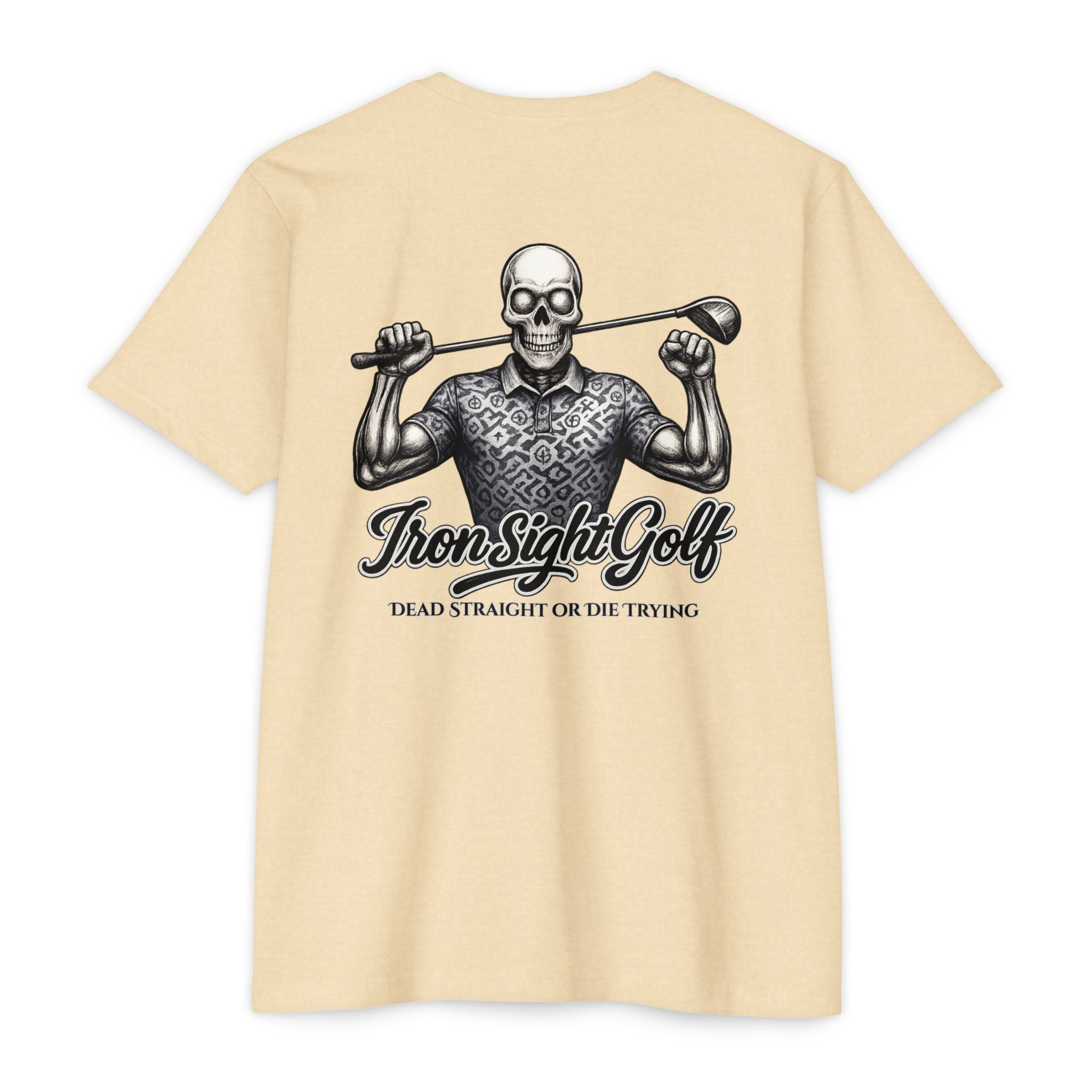 Dead Straight or Die Trying Skull T-Shirt by Iron Sight Golf - image 7