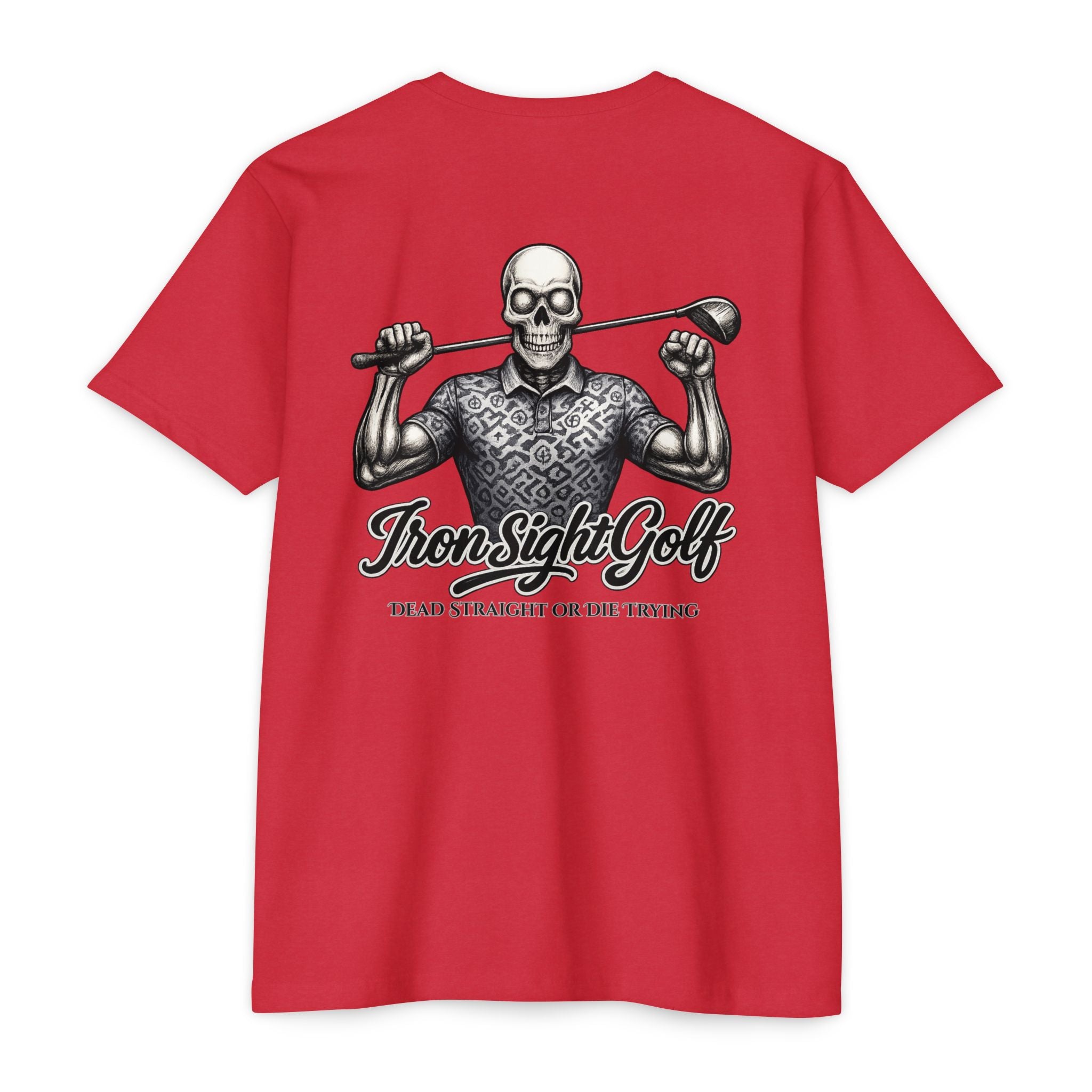 Dead Straight or Die Trying Skull T-Shirt by Iron Sight Golf - image 10