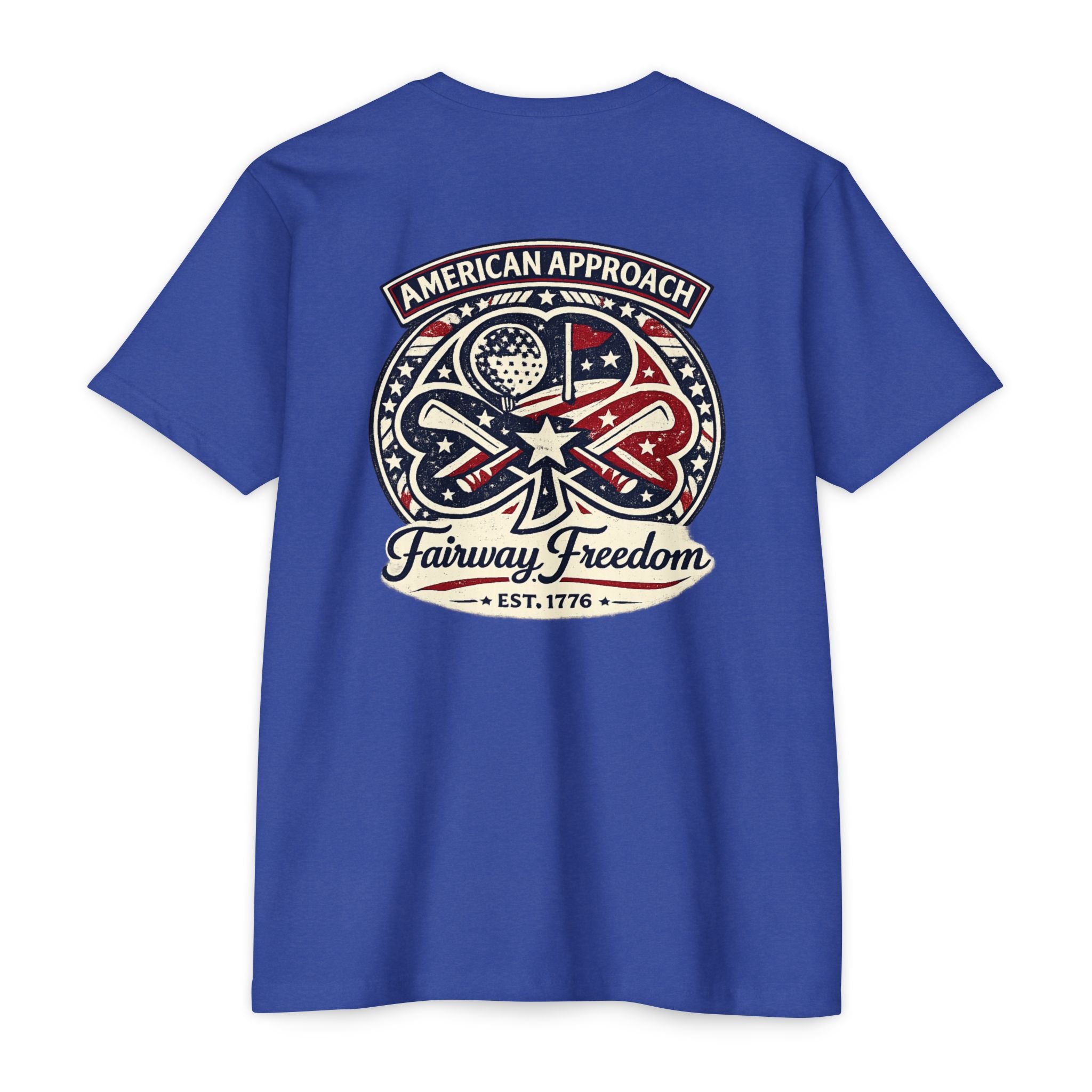 Fairway Freedom American Approach Patriotic Golf T-Shirt - image 10