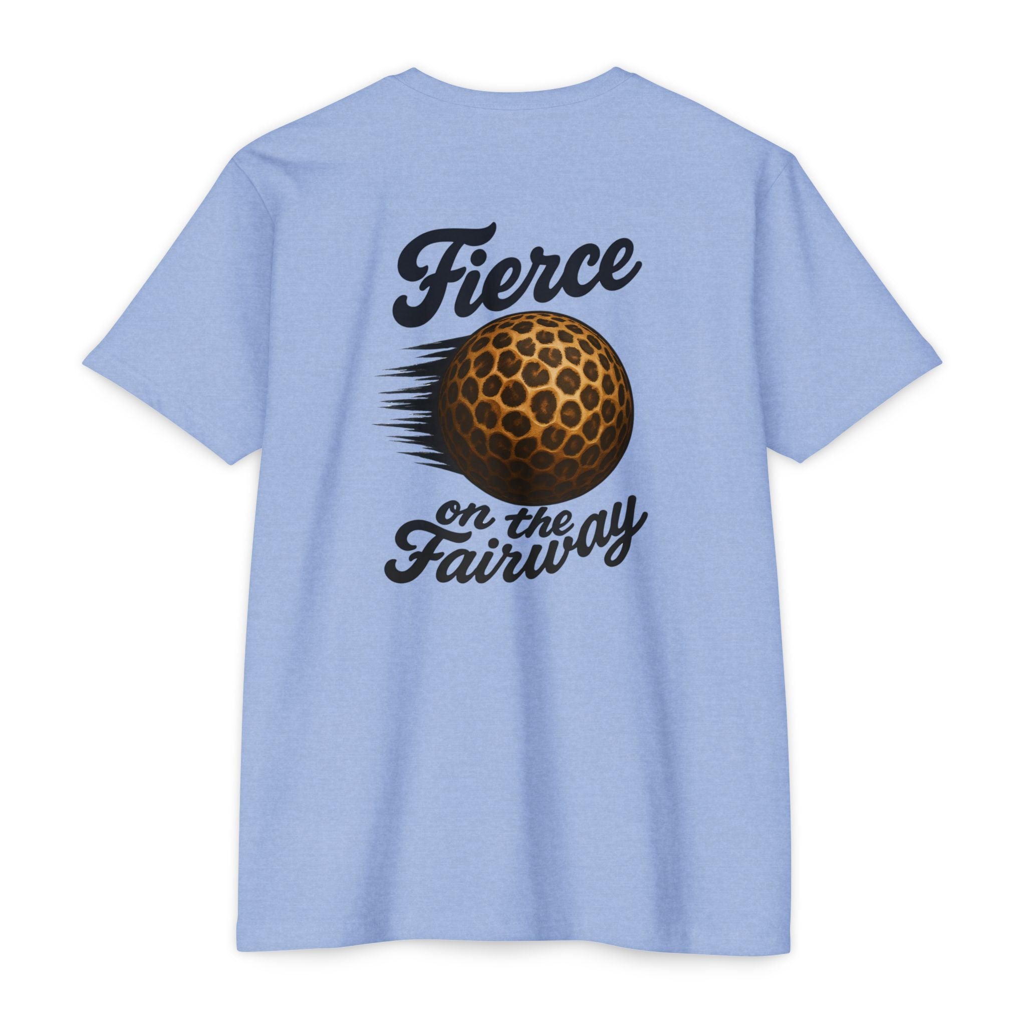 Fierce on the Fairway Cheetah Print Golf Ball T-Shirt - image 5