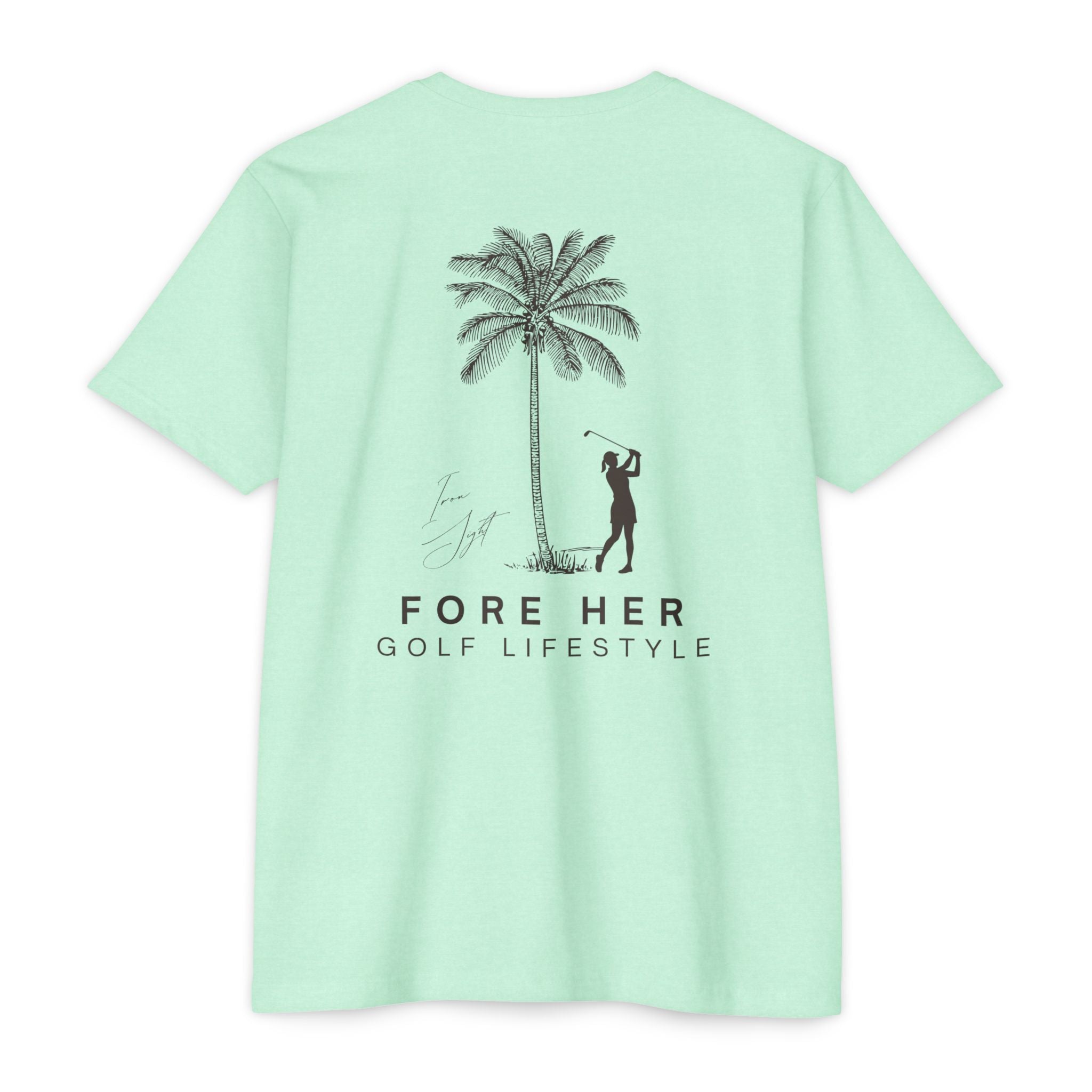 For Her Golf Lifestyle Palm Silhouette T-Shirt - image 3