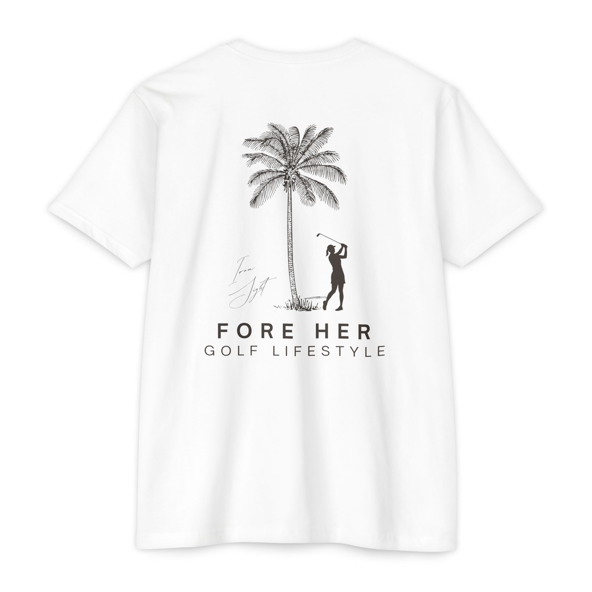 For Her Golf Lifestyle Palm Silhouette T-Shirt - image 5