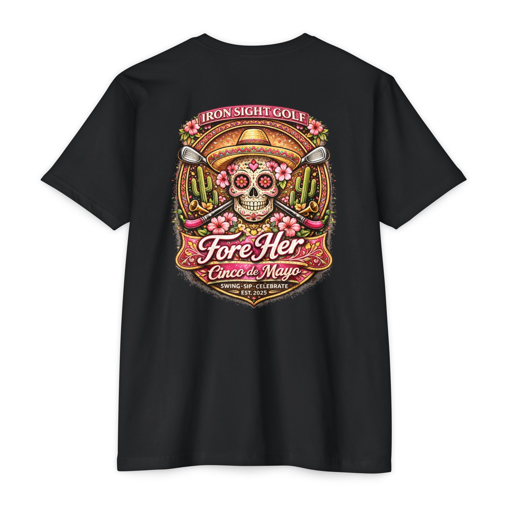 Fore Her Fiesta Womens Cinco de Mayo Next Level Tee - image 1
