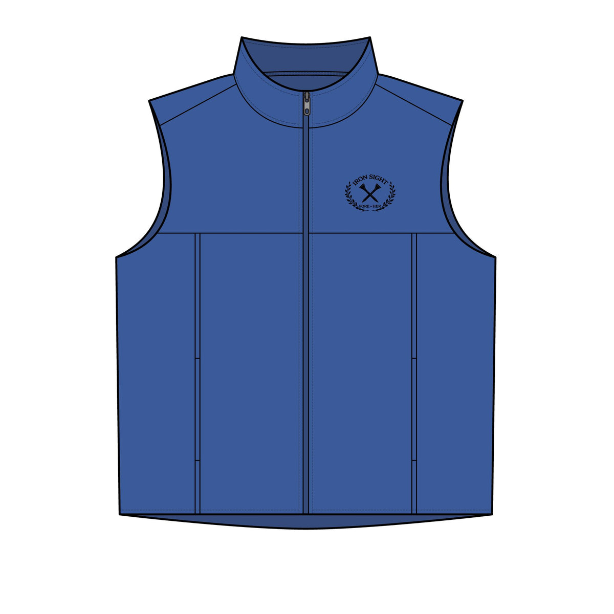 Fore Her Women's Quilted Puffer Vest – product view 4
