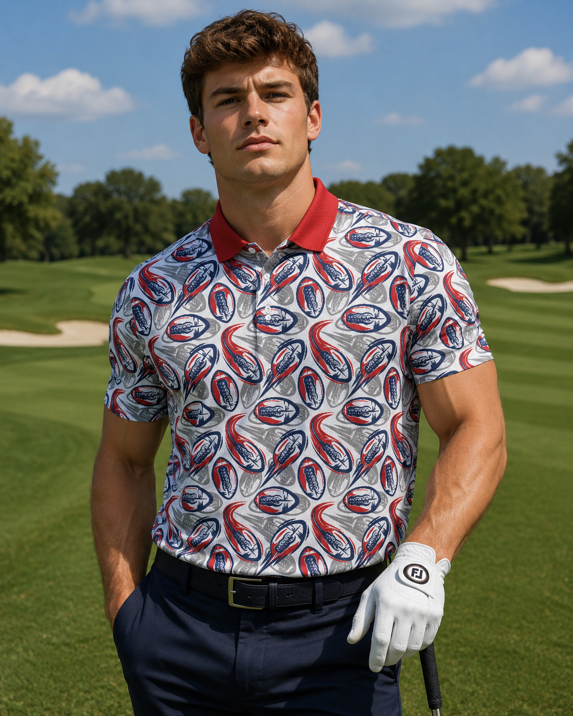 Hail Mary Performance Golf Polo by Iron Sight Golf - image 1