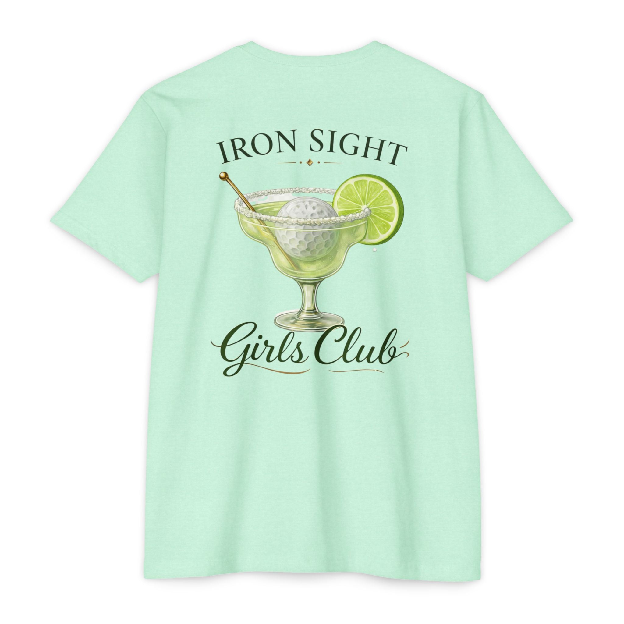 Girls Club Lime Margarita Golf Graphic T-Shirt - image 1