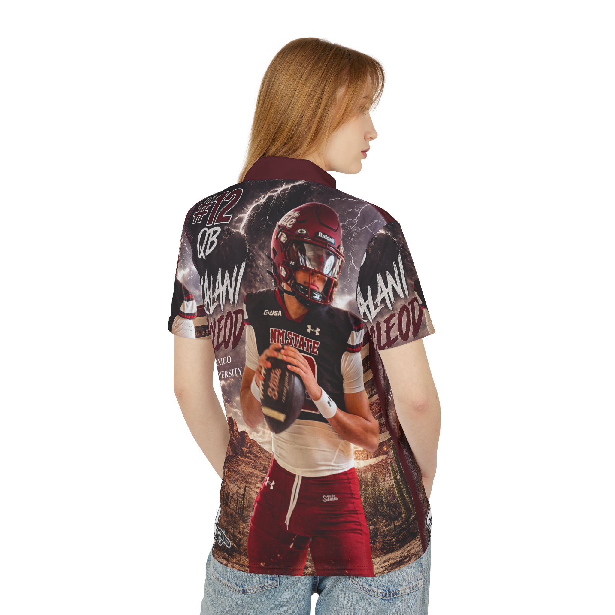 Kalani McLeod All Over Print Polo - image 3
