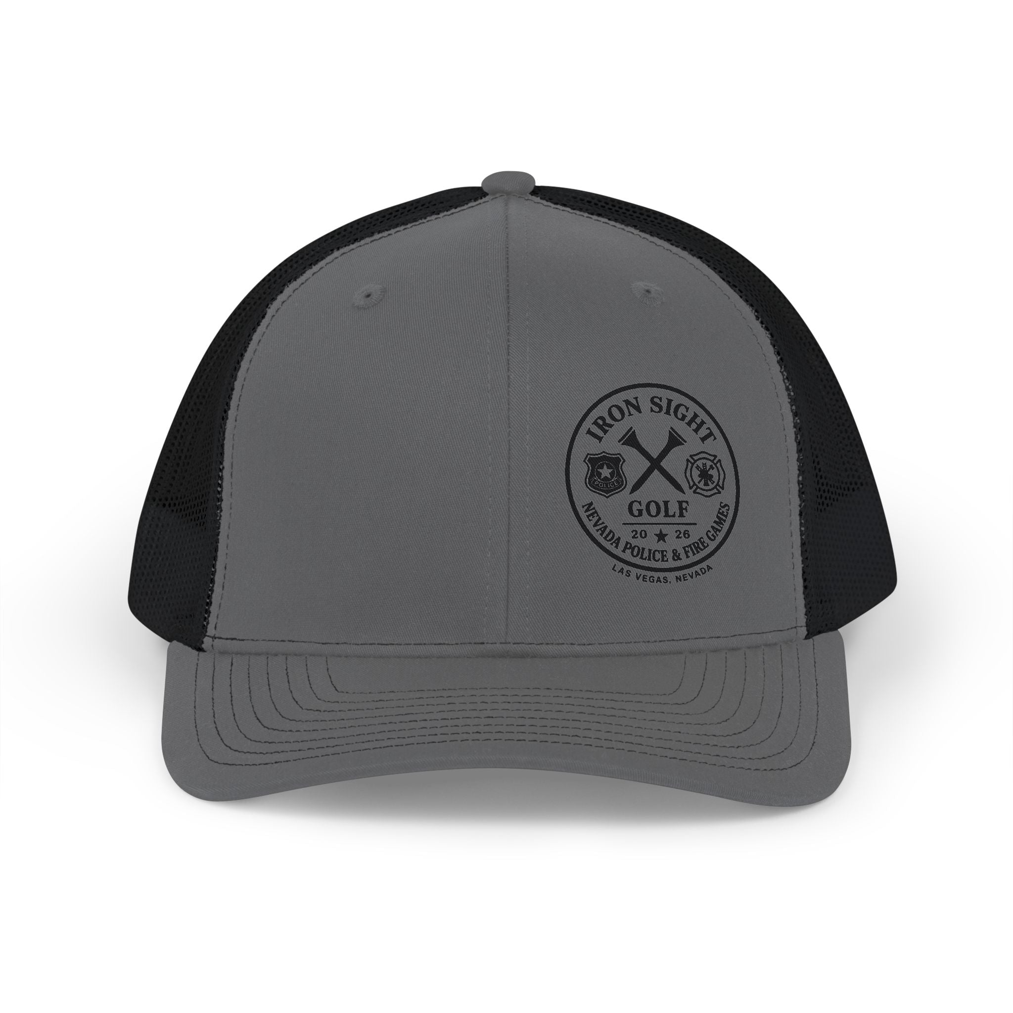 Nevada Police and Fire Golf Games 2026 Snapback Trucker Cap - image 3